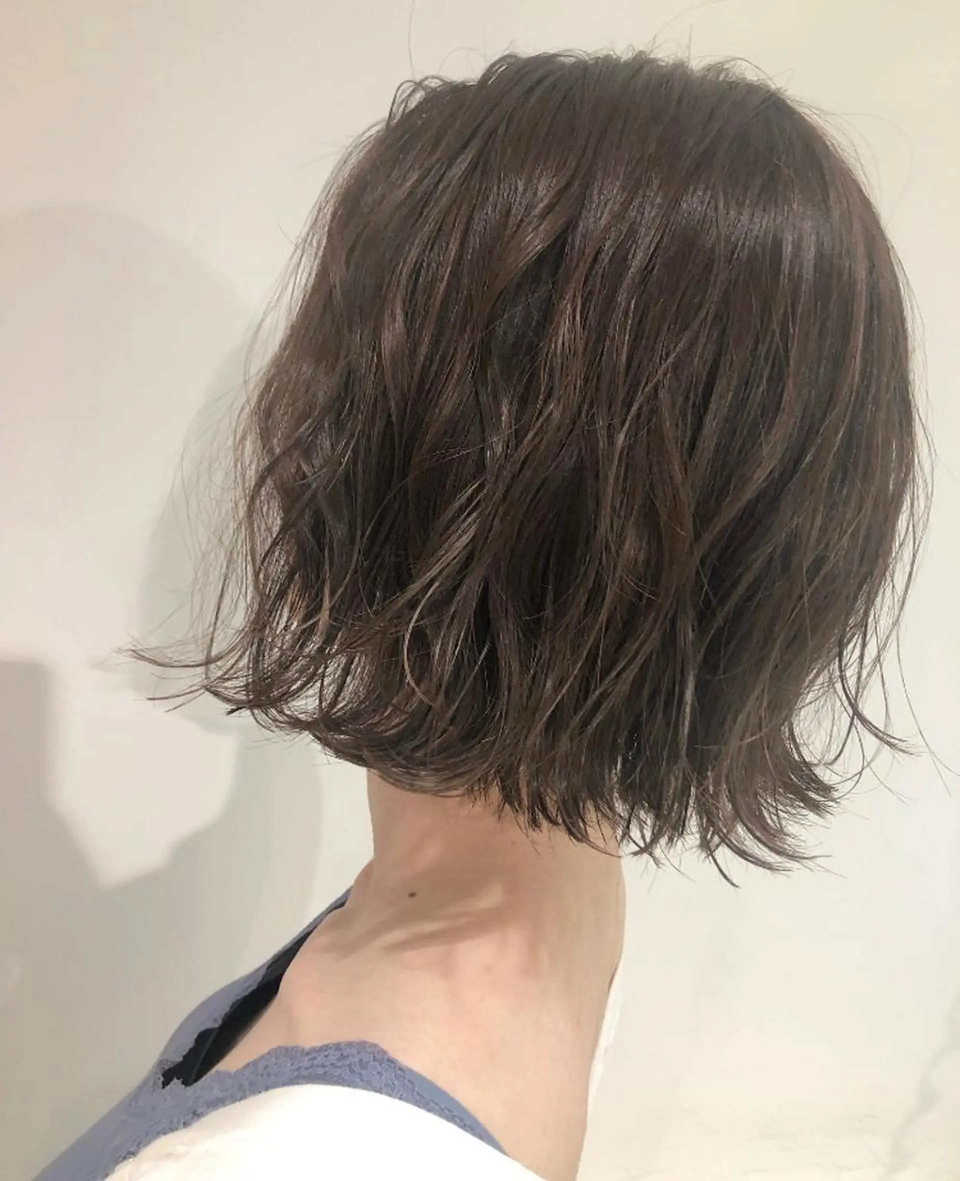 ショート カラー ベージュカラー ボブ カット ヘアカラー パーマ トリートメント scene.池袋所属・scene. haraのヘアスタイル