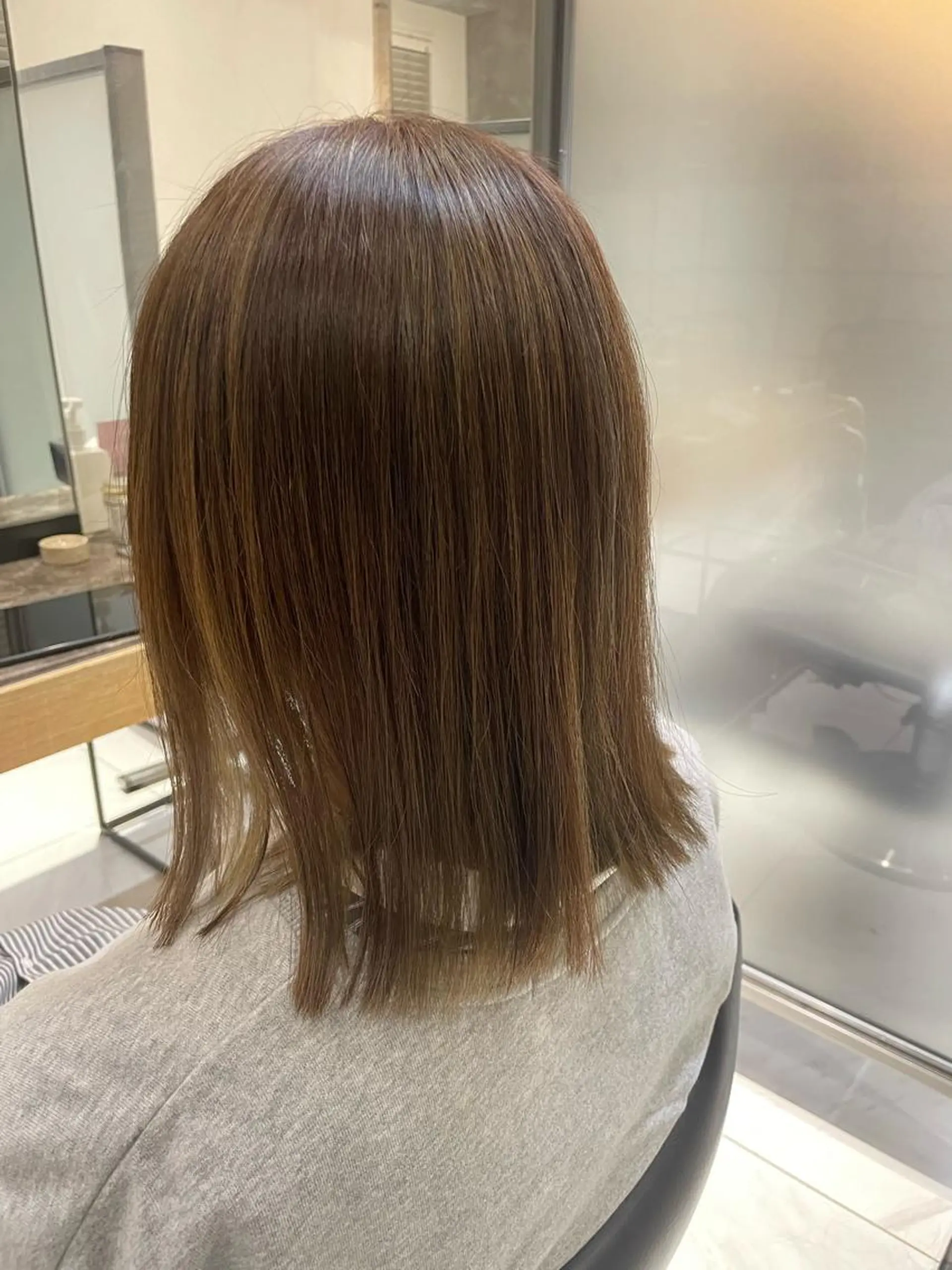 ミディアム カラー カット ヘアカラー トリートメント 🦕小林 大地🦕のヘアスタイル