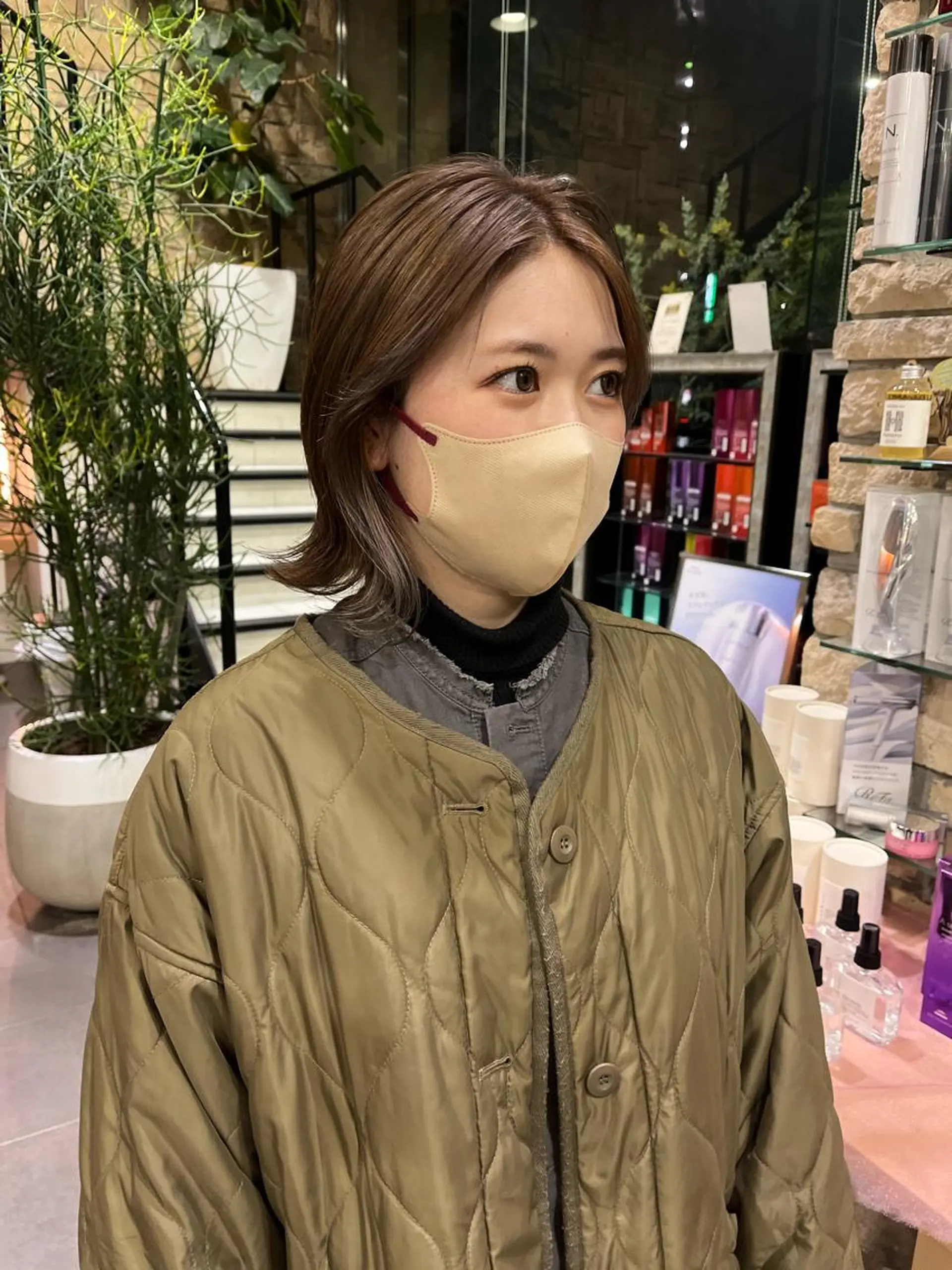 カラー ヘアカラー 海外girl🤎 透明感ベージュmaoのヘアスタイル