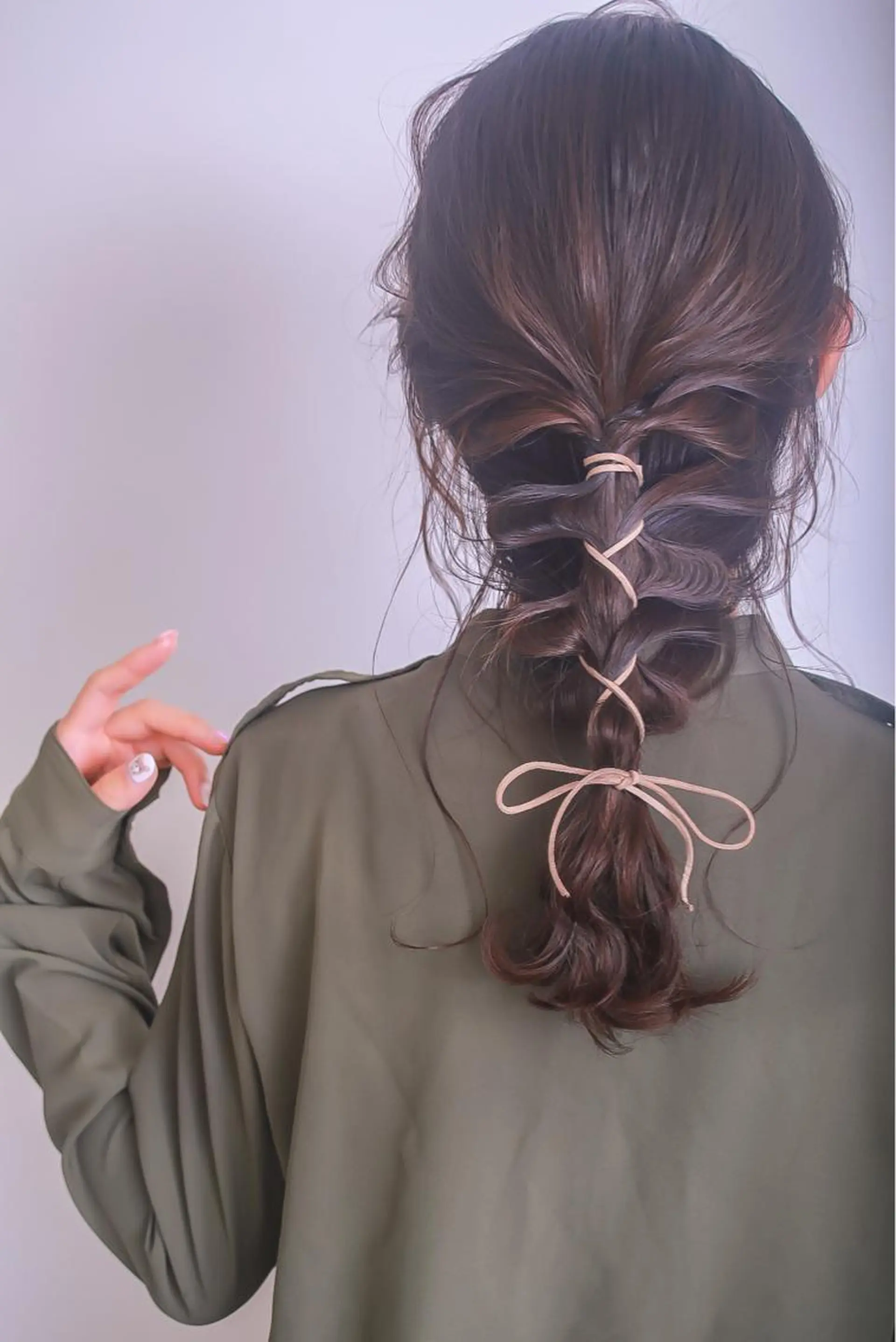 ロング カラー ヘアアレンジ 伊藤 裕貴のヘアスタイル