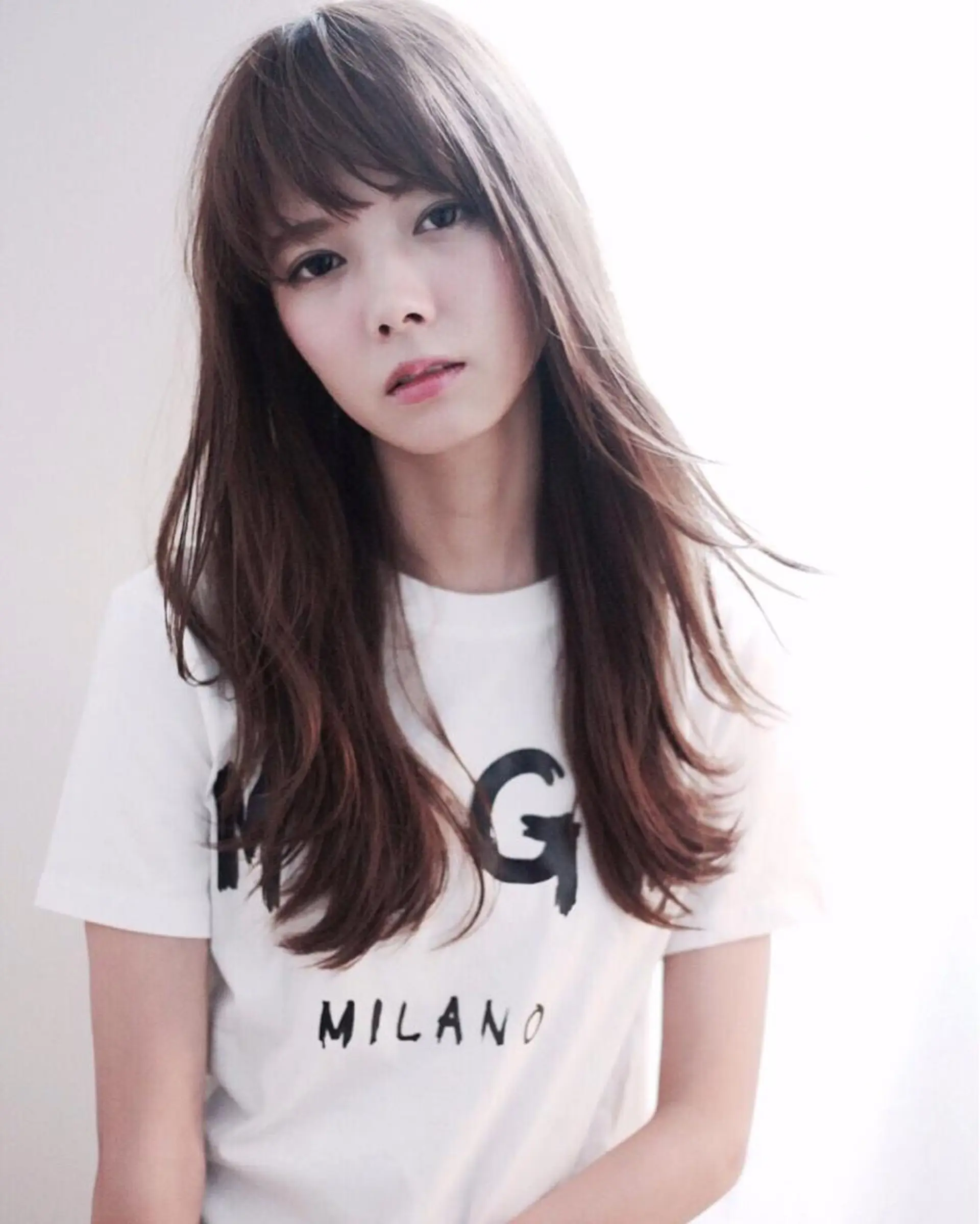 ロング カラー ヘアアレンジ glad hairのヘアスタイル