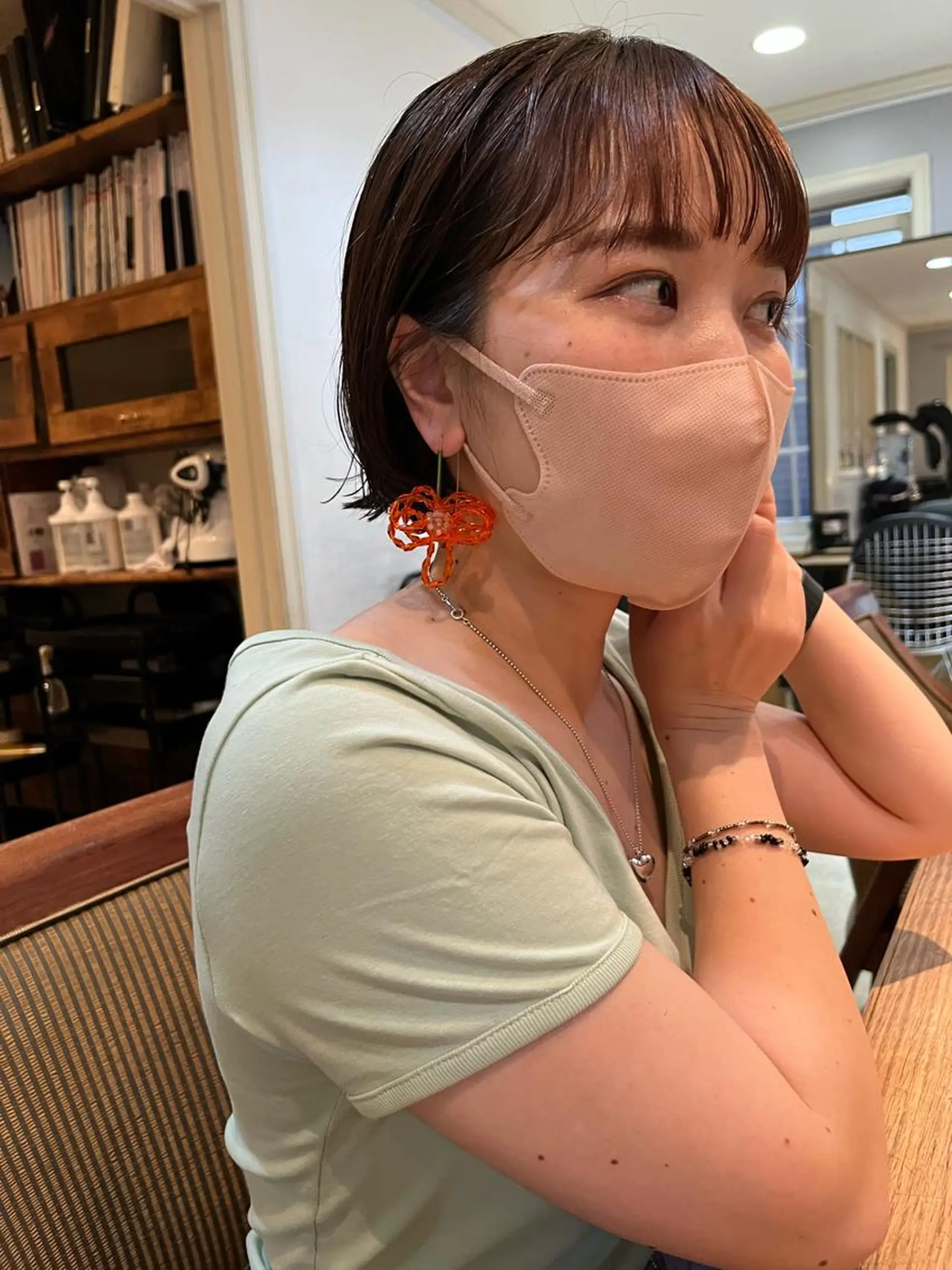 ショート NOUN所属・eri kinjoのヘアスタイル