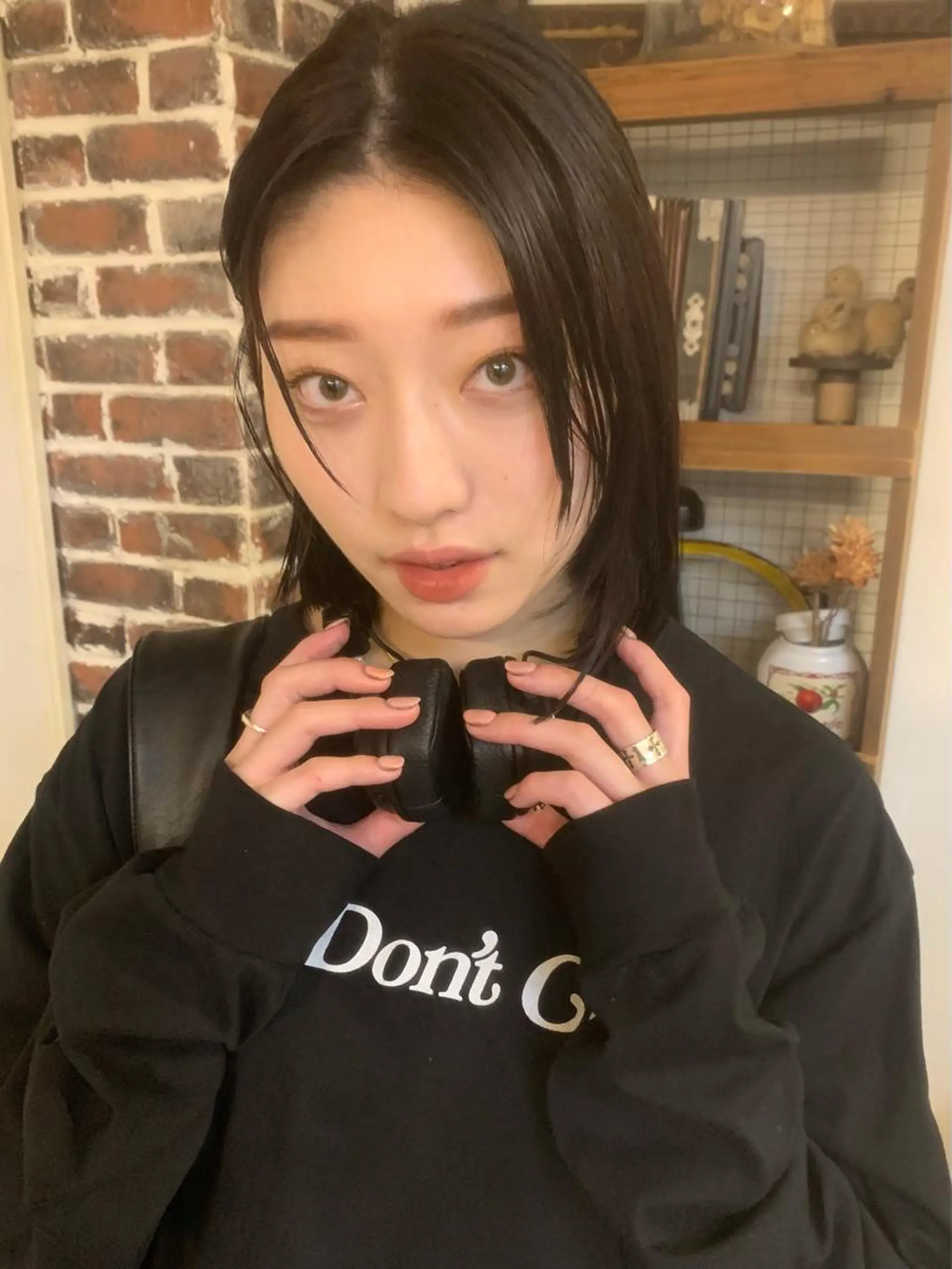 カラー 黒髪 レッドカラー Joh/メンズカット /レイヤー/ブリーチのヘアスタイル