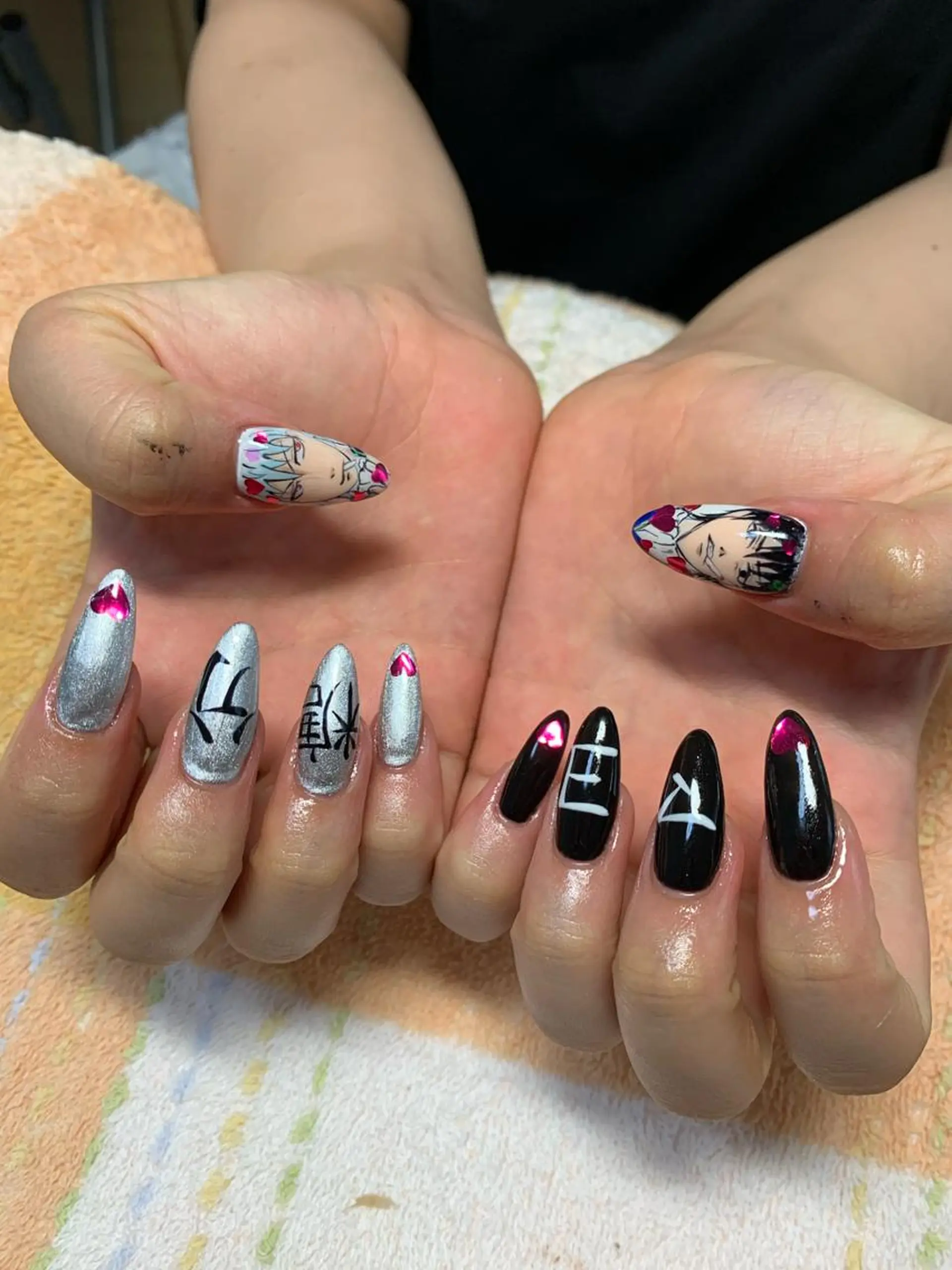 ネイル ハンドネイル rukianail 新里のネイルデザイン