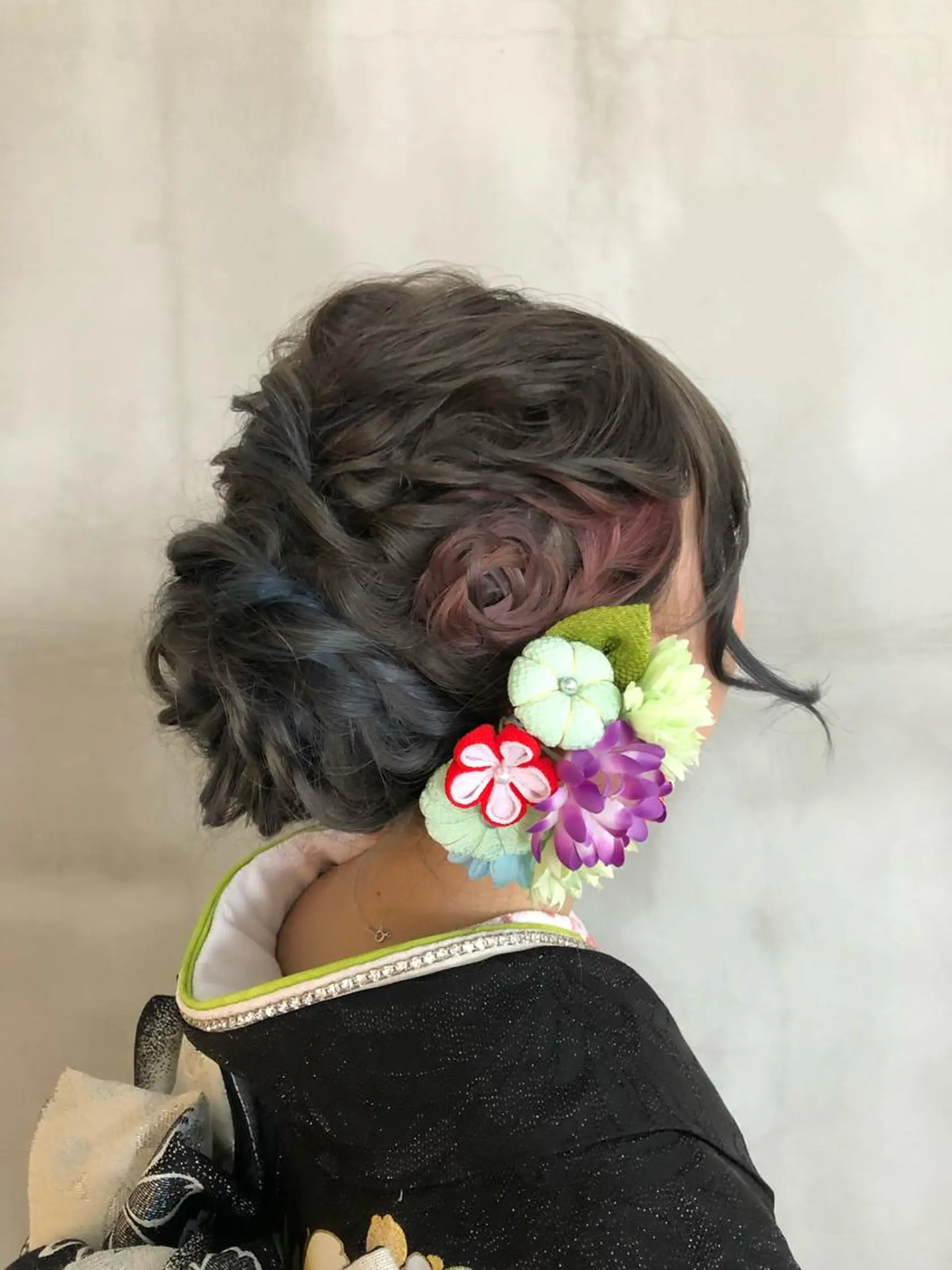 ロング ヘアセット 柿澤 万由佳のその他イメージ