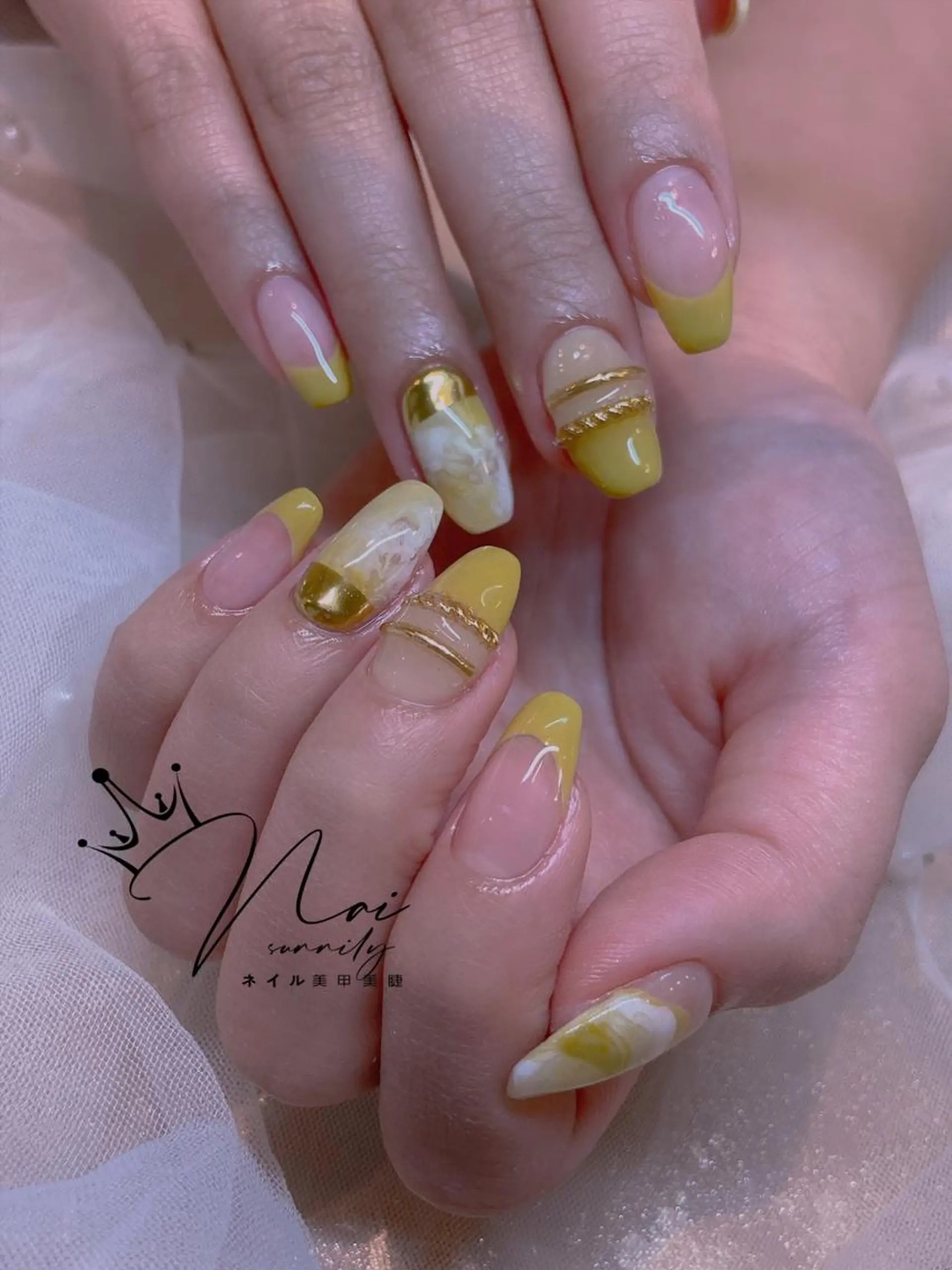 ネイル ジェルネイル ハードジェル スカルプネイル 長さだし専門店 M2　rikaのネイルデザイン