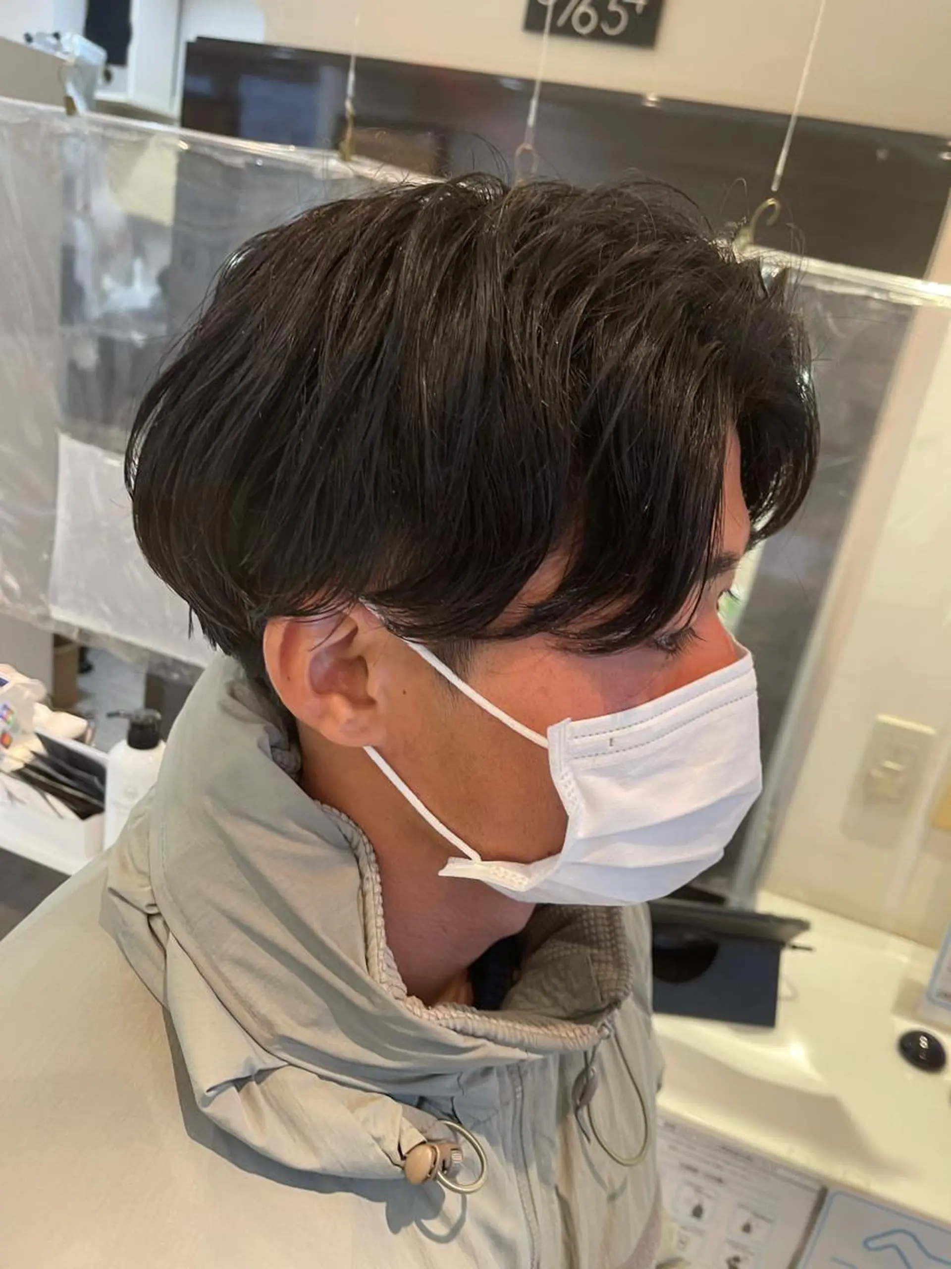 ショート パーマ メンズ カルマパーマ メンズパーマ カット パーマ トリートメント ❄️メンズカット 落合諒❄️のヘアスタイル