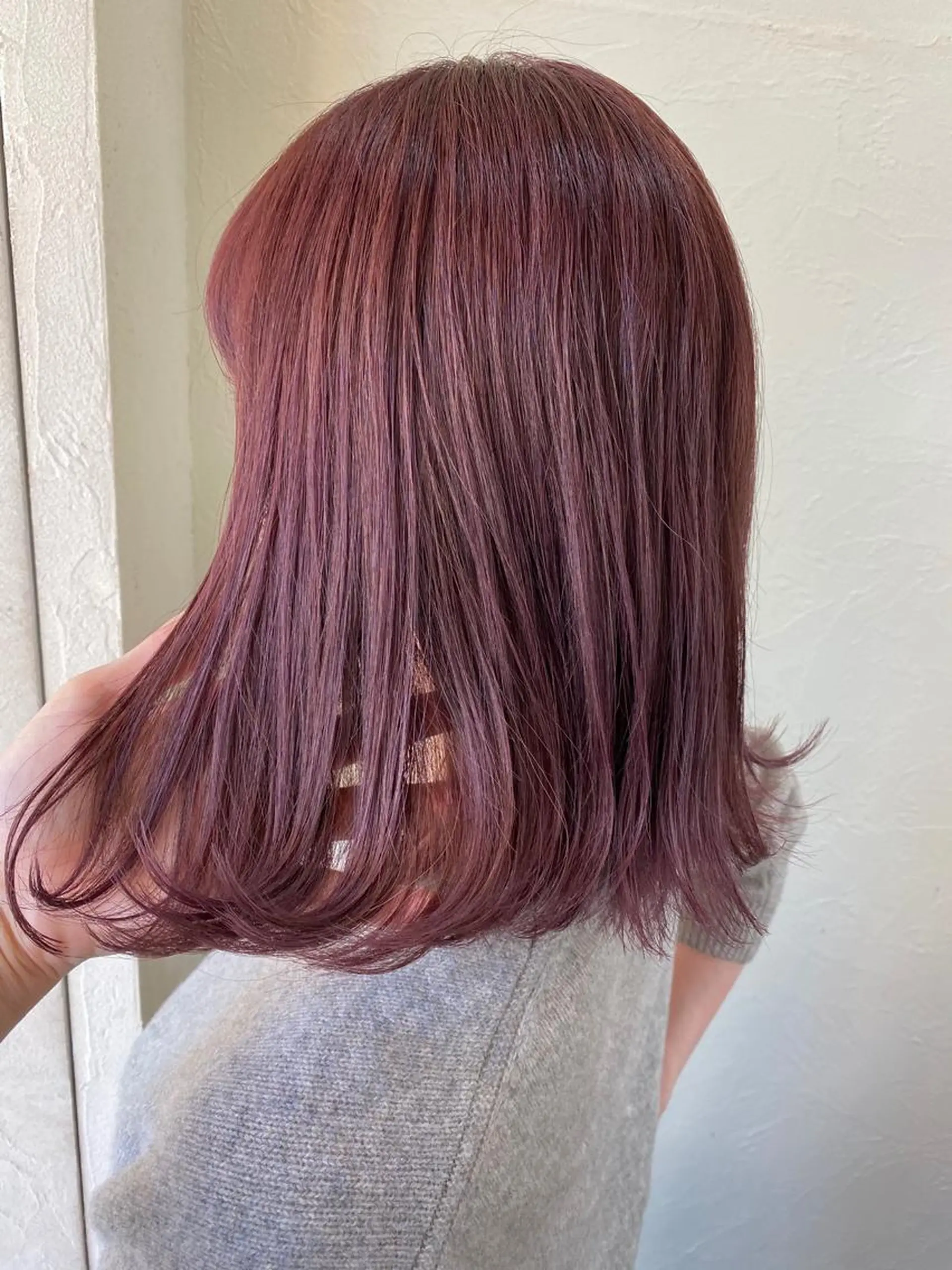 ミディアム カラー ヘアカラー トリートメント ENIF ヤマグチアツコのヘアスタイル