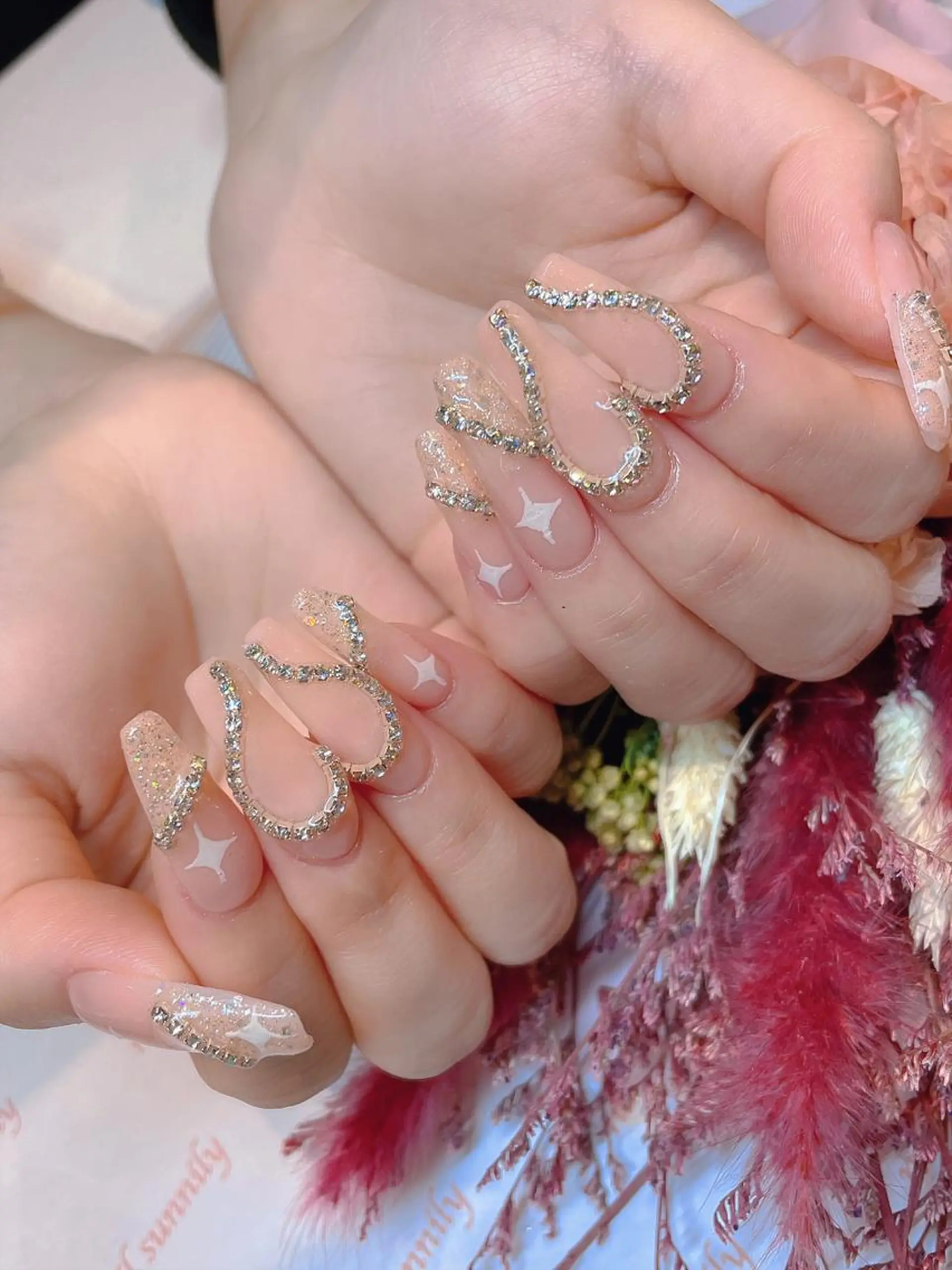 ネイル 長さだし専門店 M2　rikaのネイルデザイン