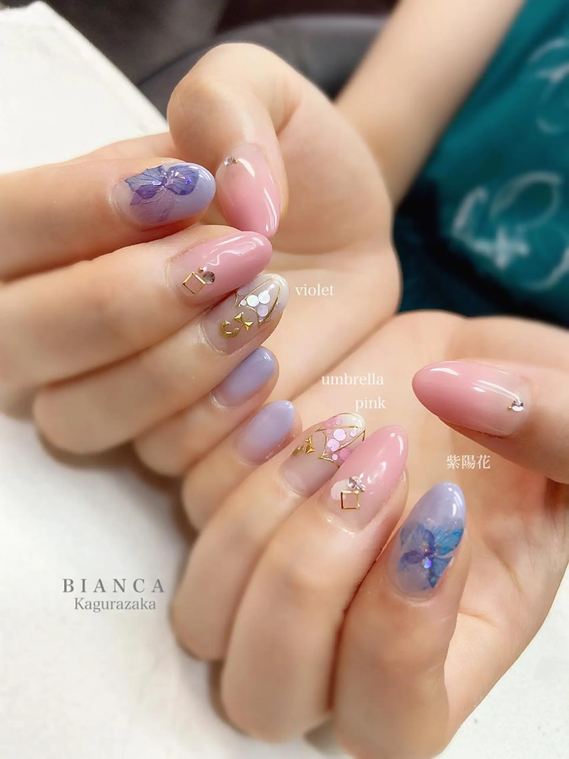 ネイル ハンドネイル ハンドケア BIANCA Ouchidaのネイルデザイン