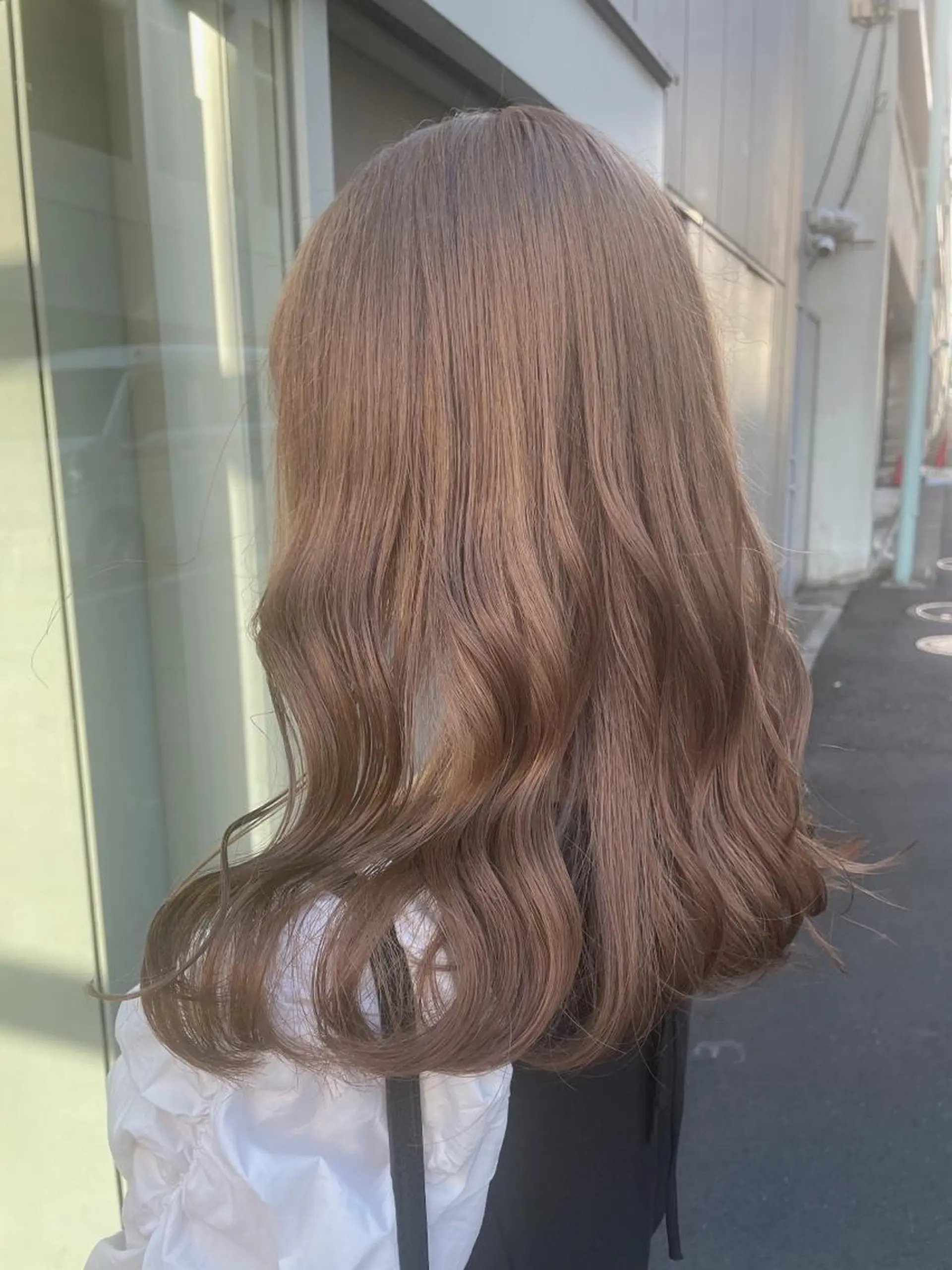 ロング カラー ️💕淡いハイトーン 💕︎︎ひかるのヘアスタイル