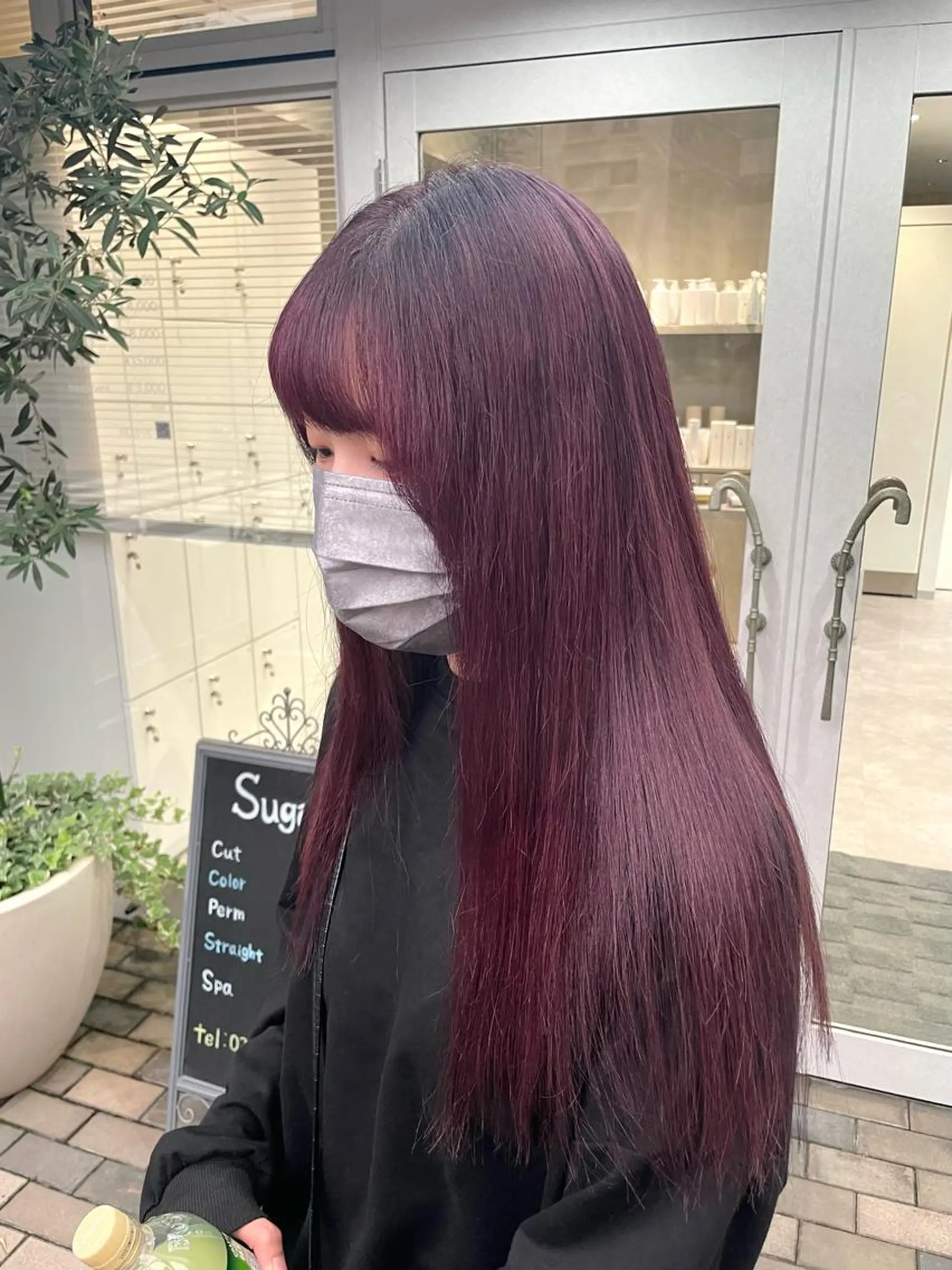 ロング カラー ブリーチ ブリーチなしカラー カット トリートメント 髪質改善🌱 高橋みなみのヘアスタイル