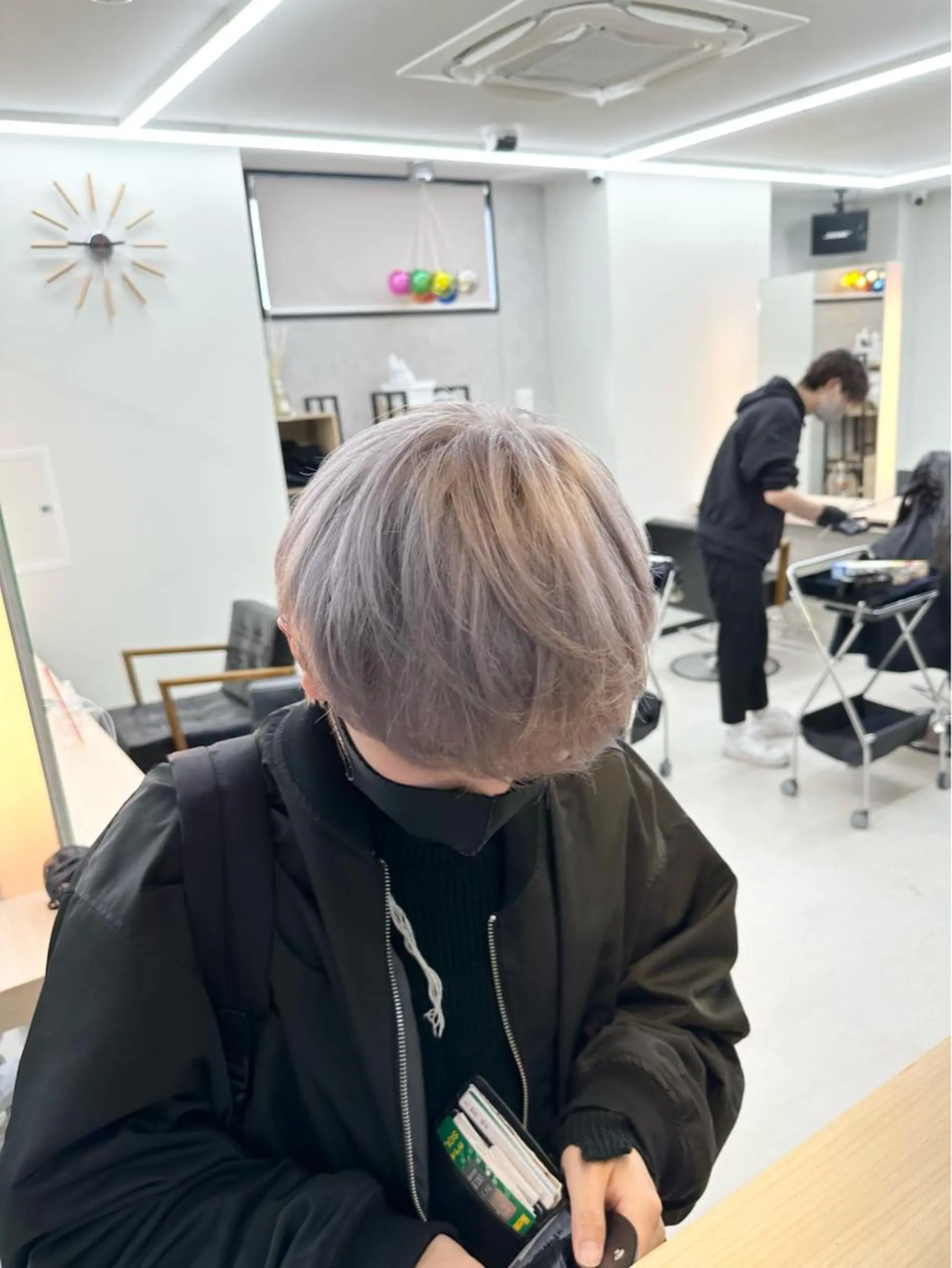 カラー メンズ カット ヘアカラー 𝐑𝐲𝐮𝐤𝐢 【店長】ALEAPのヘアスタイル