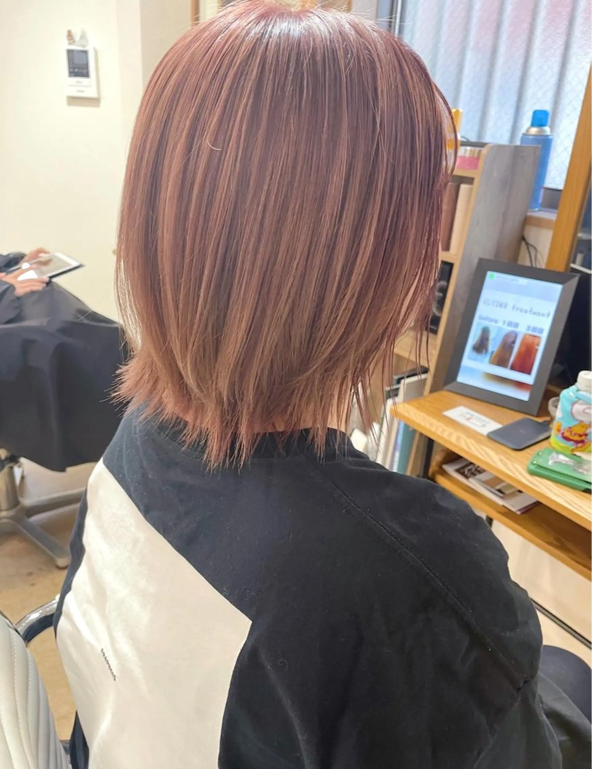 ショート カラー ケアブリーチ /髪質 改善/古橋圭史郎のヘアスタイル