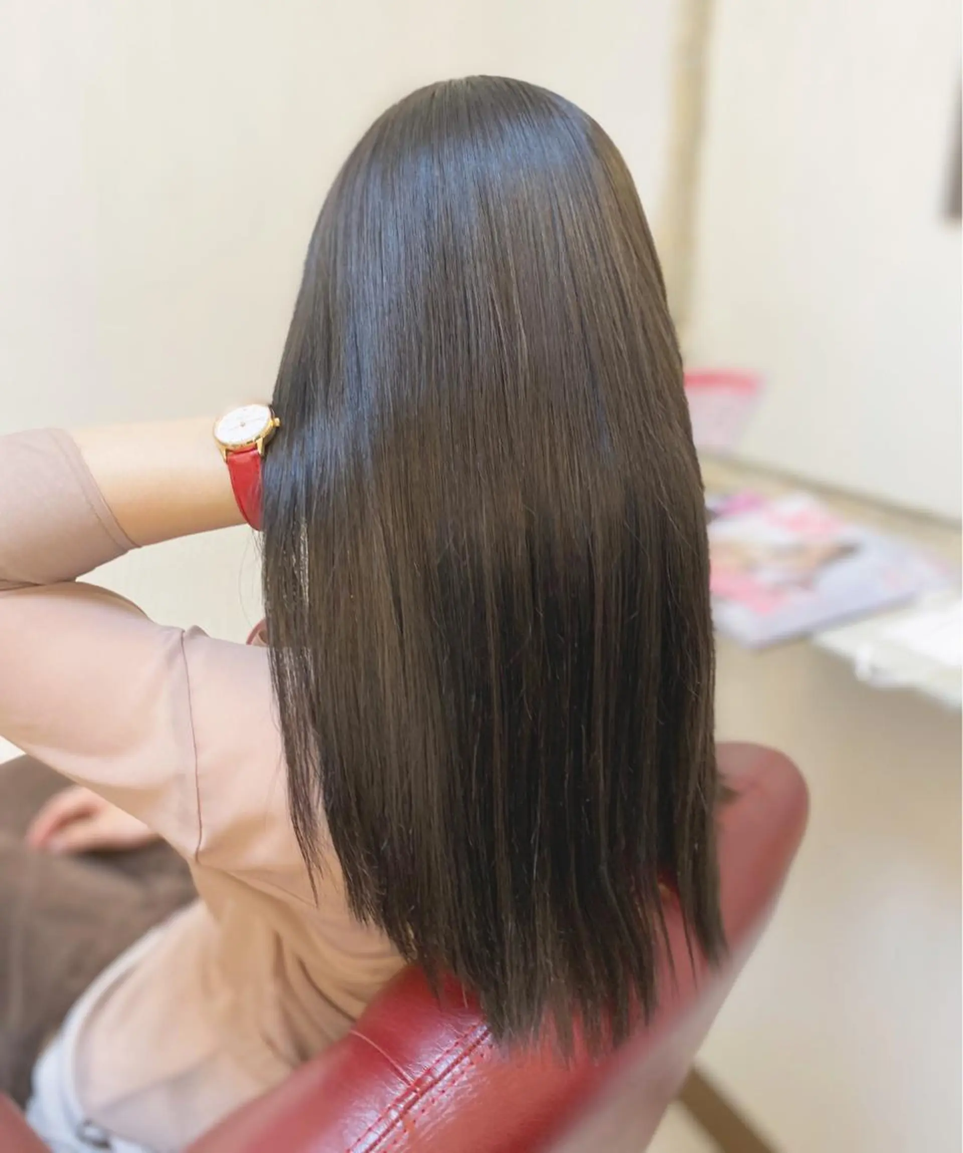 セミロング カラー YURI ✨のヘアスタイル