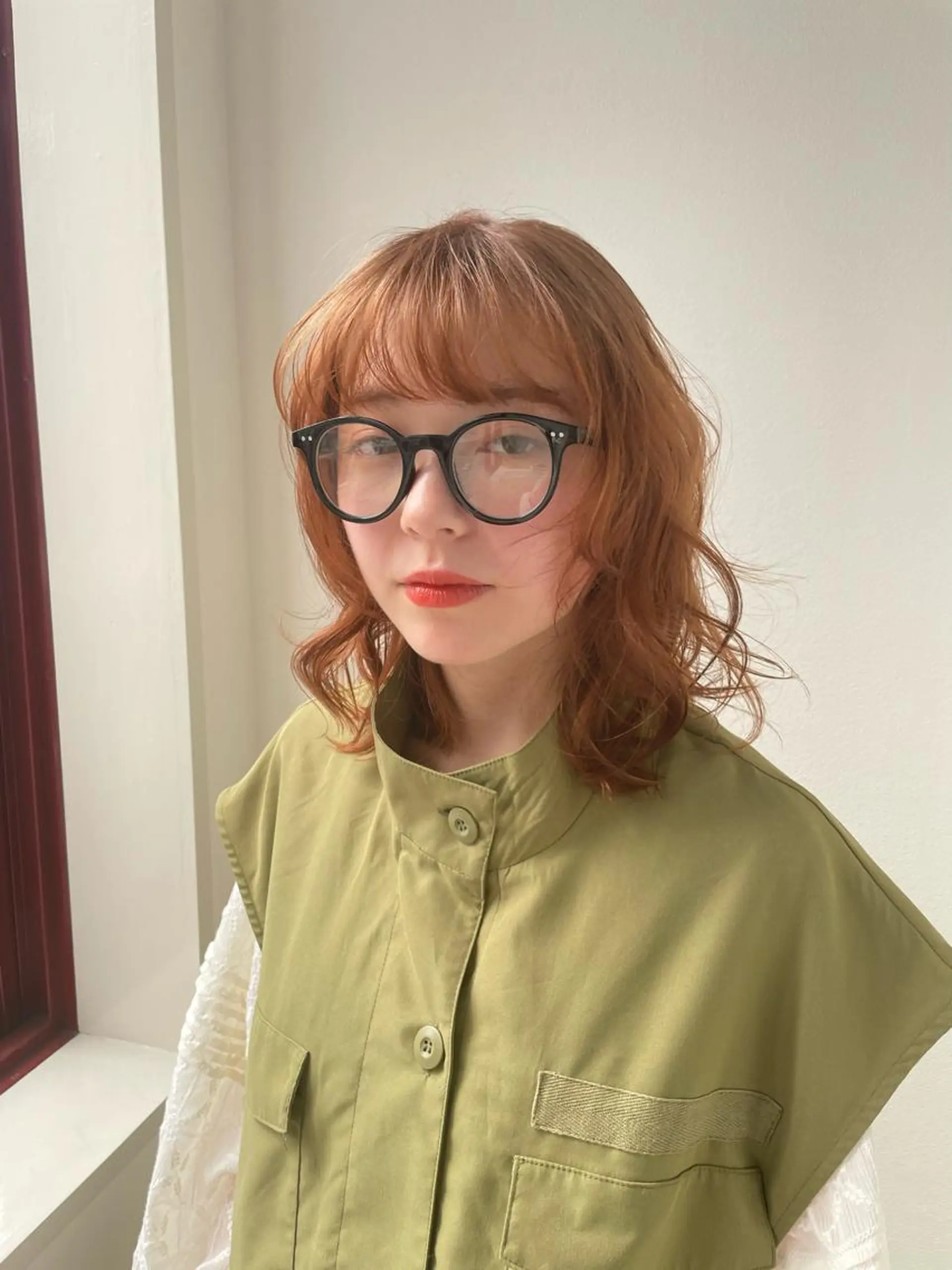 ミディアム カラー ヘアアレンジ sherry/R所属・sherry/R 三川町　川口真里奈のヘアスタイル