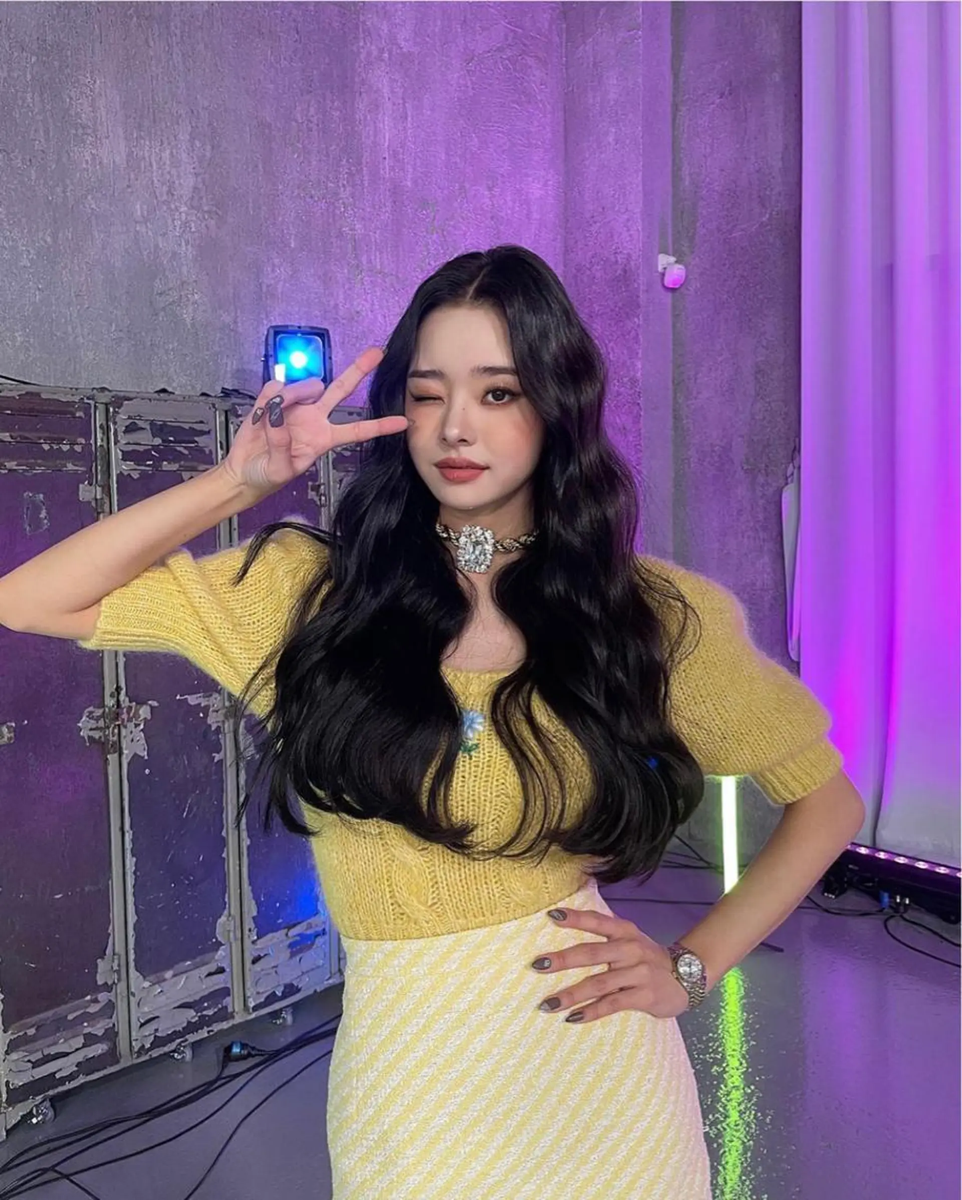 カラー ヘアカラー 🎀ボブ+ハイトーン シュカ👶🏻のヘアスタイル