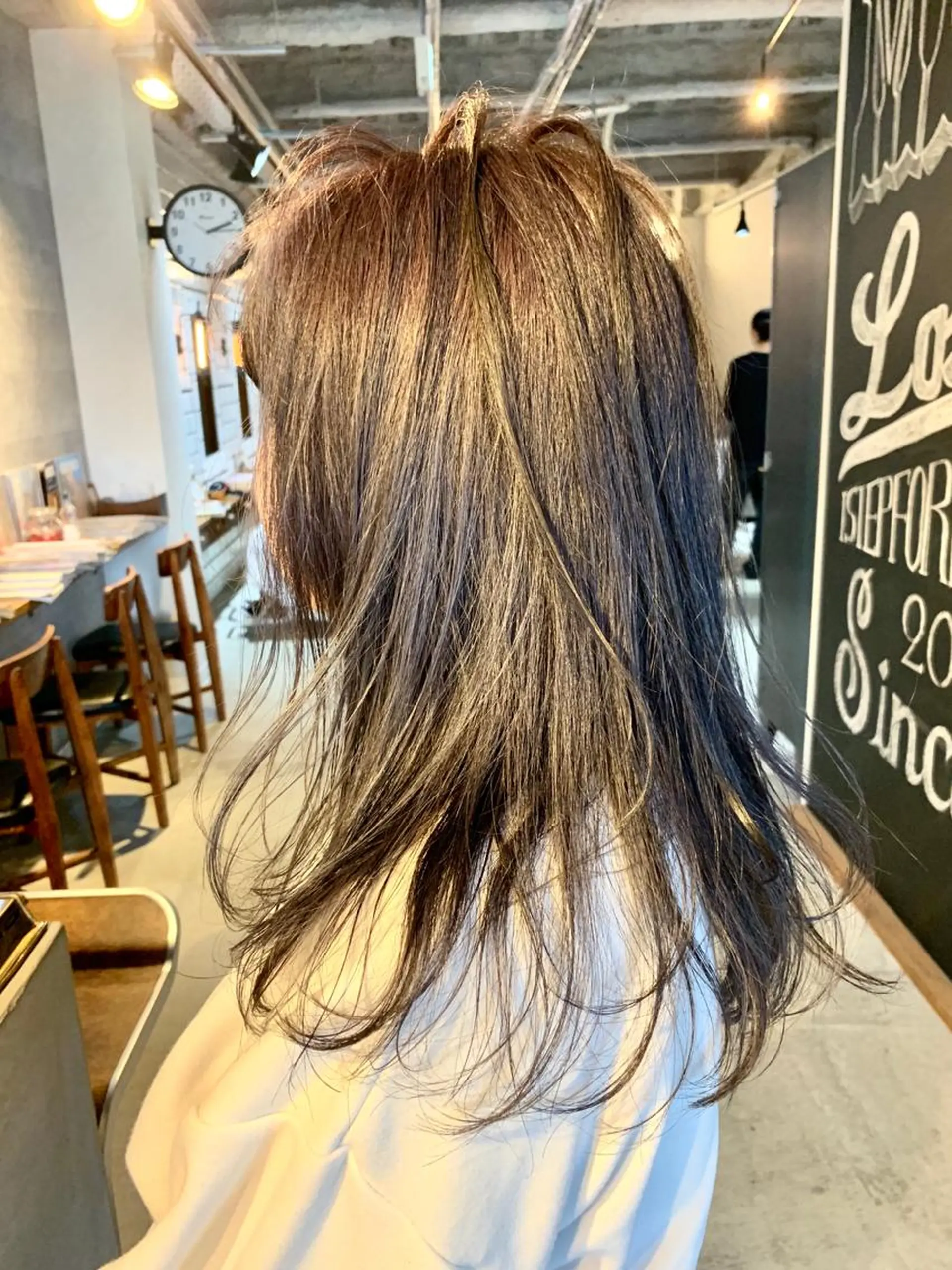 ロング カラー パーマ ヘアカラー トリートメント メンズヘア/レイヤー /ボブ山内春輝のヘアスタイル