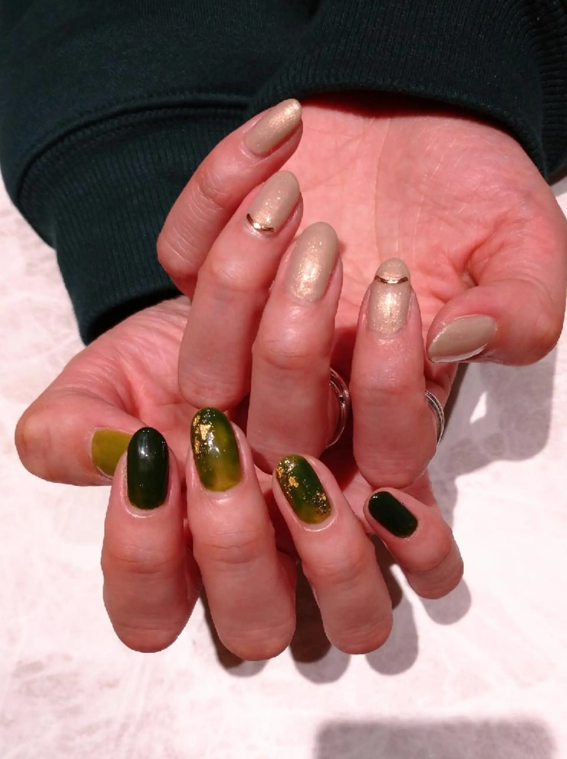 ネイル 春ネイル ハンドネイル 會田 瑠衣のネイルデザイン