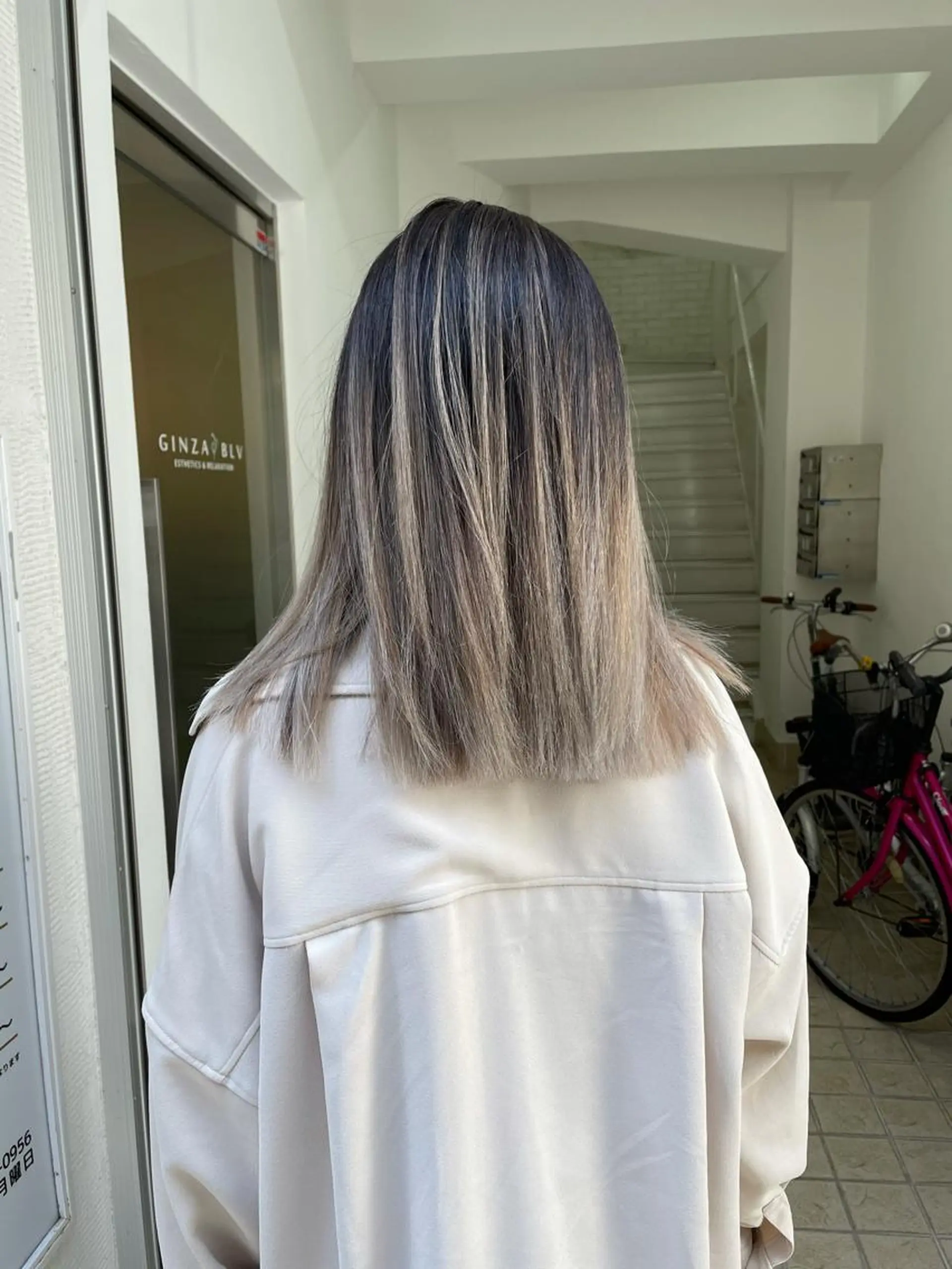 ミディアム カラー ヘアカラー トリートメント Tao所属・藤川 大智のヘアスタイル