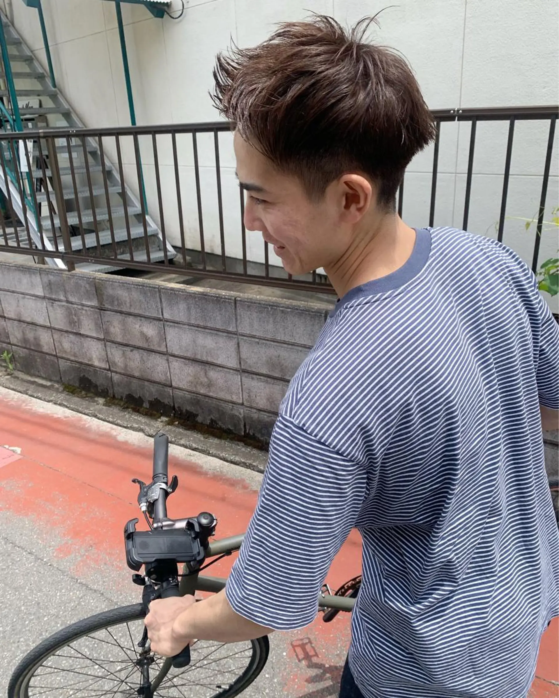 ショート メンズ Fuuu《フゥ》所属・シノザキ シンゴのヘアスタイル