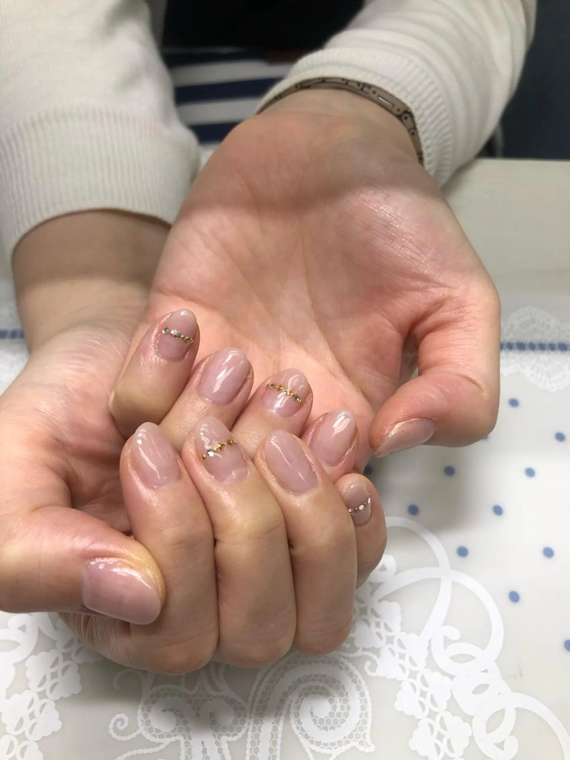 ネイル シンプルネイル 吉野✨ ネイルデザイナー✨のネイルデザイン