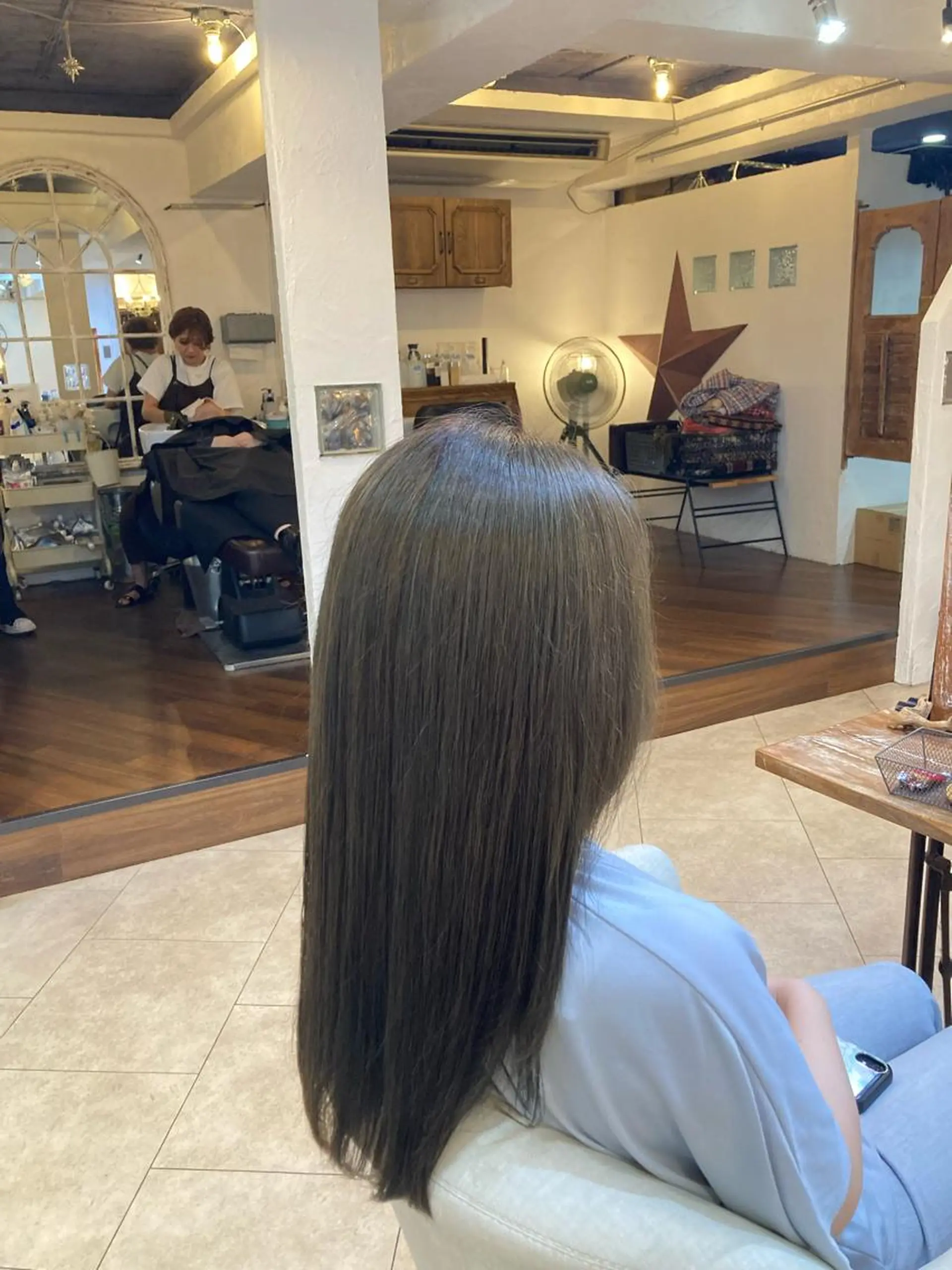 ロング カラー スパイキー/ ピンパーマ/緑川雄也のヘアスタイル