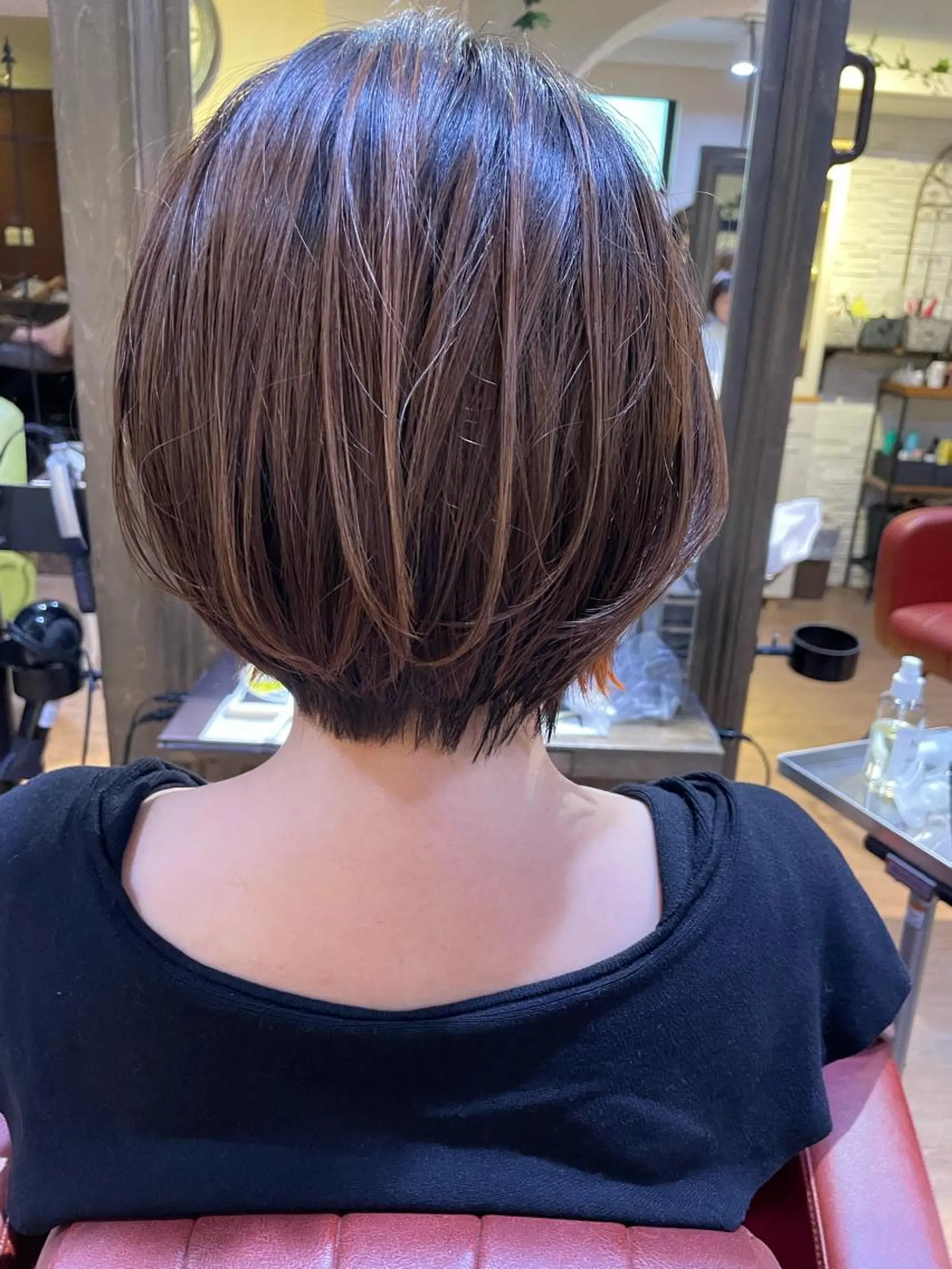 ショート ショートヘア カット トリートメント モードケイズ塚口 河野髪質改善ioLuのヘアスタイル