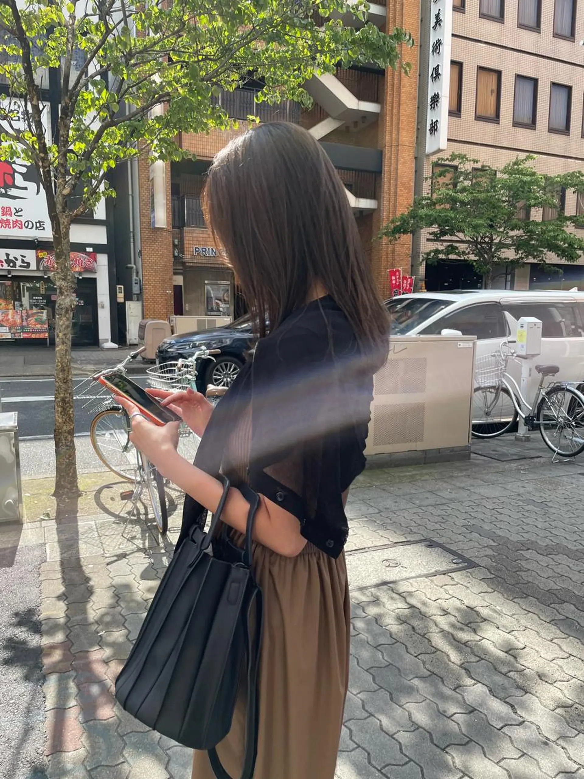 ロング カラー 透明感カラー イルミナカラー misch by urban所属・髪質改善ストレート KENTOのヘアスタイル