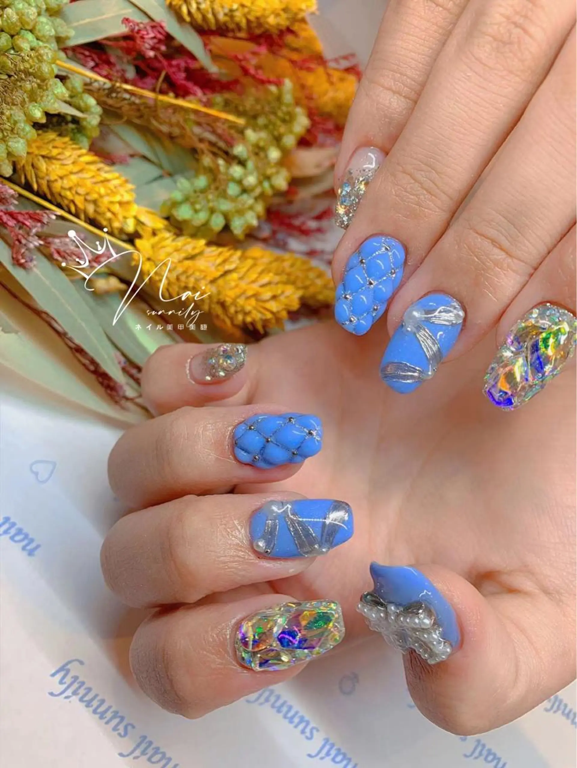 ネイル 長さだし専門店 M2　rikaのネイルデザイン