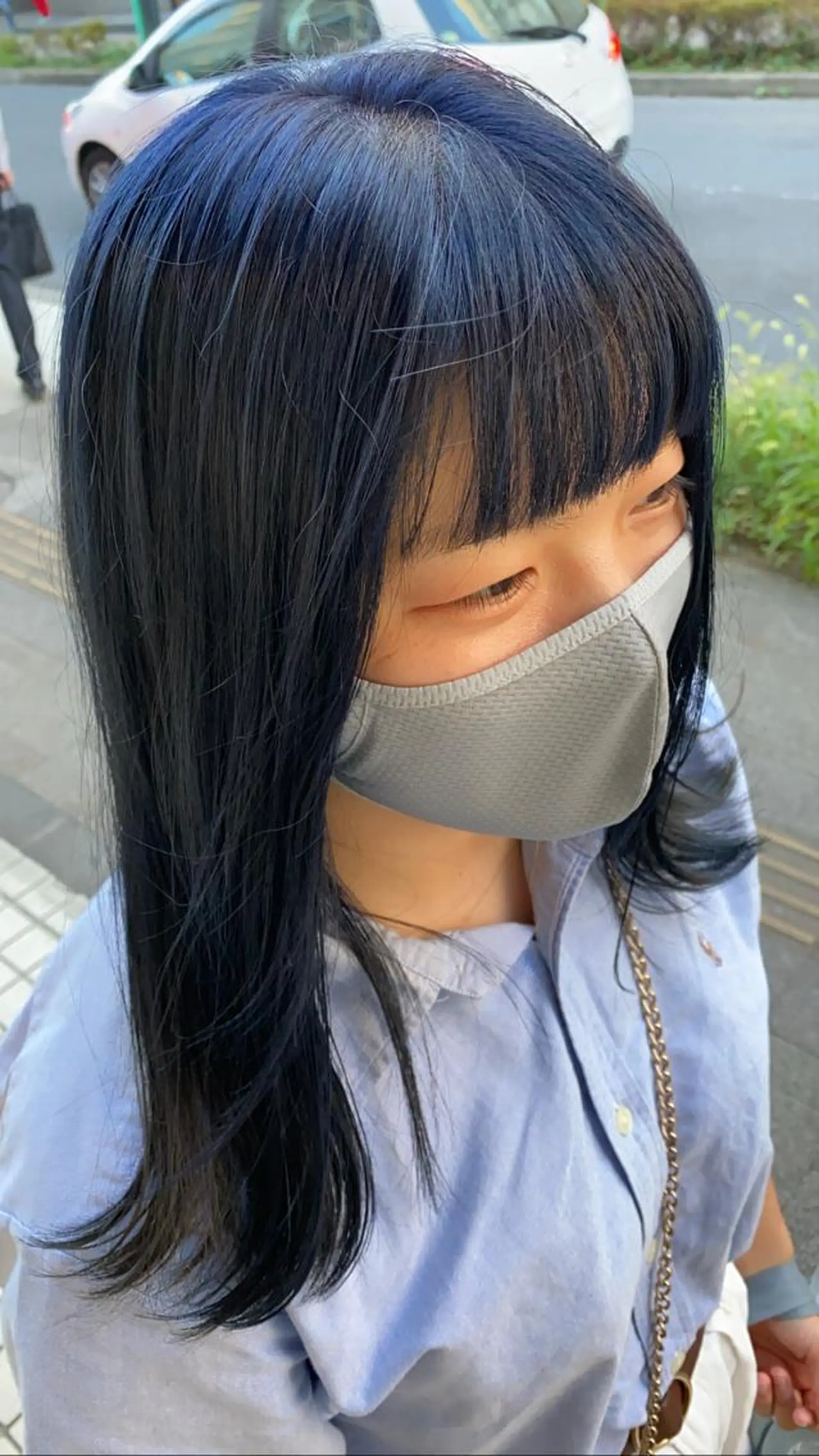 セミロング カラー カット ヘアカラー トリートメント 韓国風スタイル 🍓MIZUKI🍓のヘアスタイル