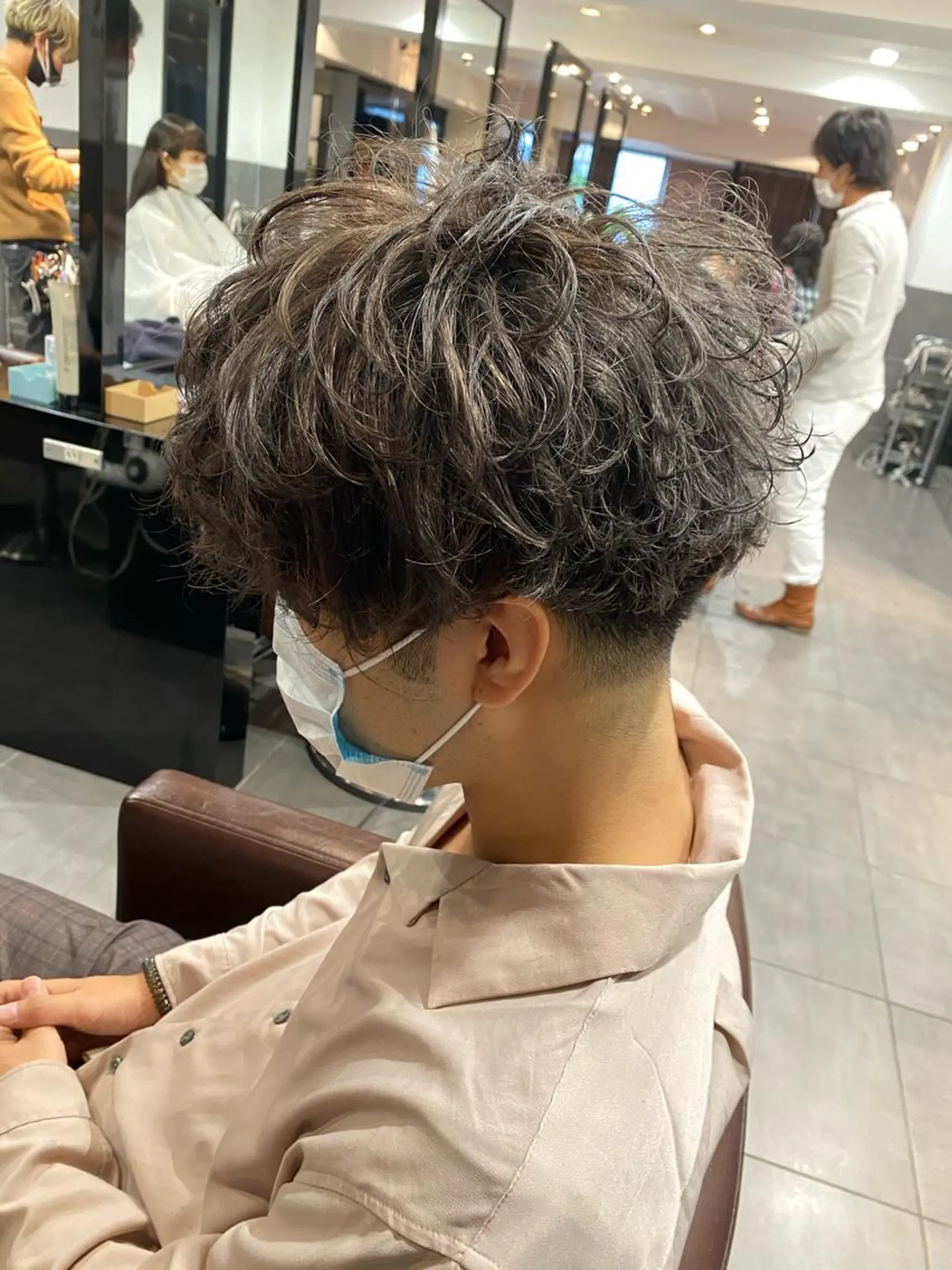 メンズ カット ヘアカラー ⭕️メンズパーマ⭕️ 山口　裕太郎のヘアスタイル