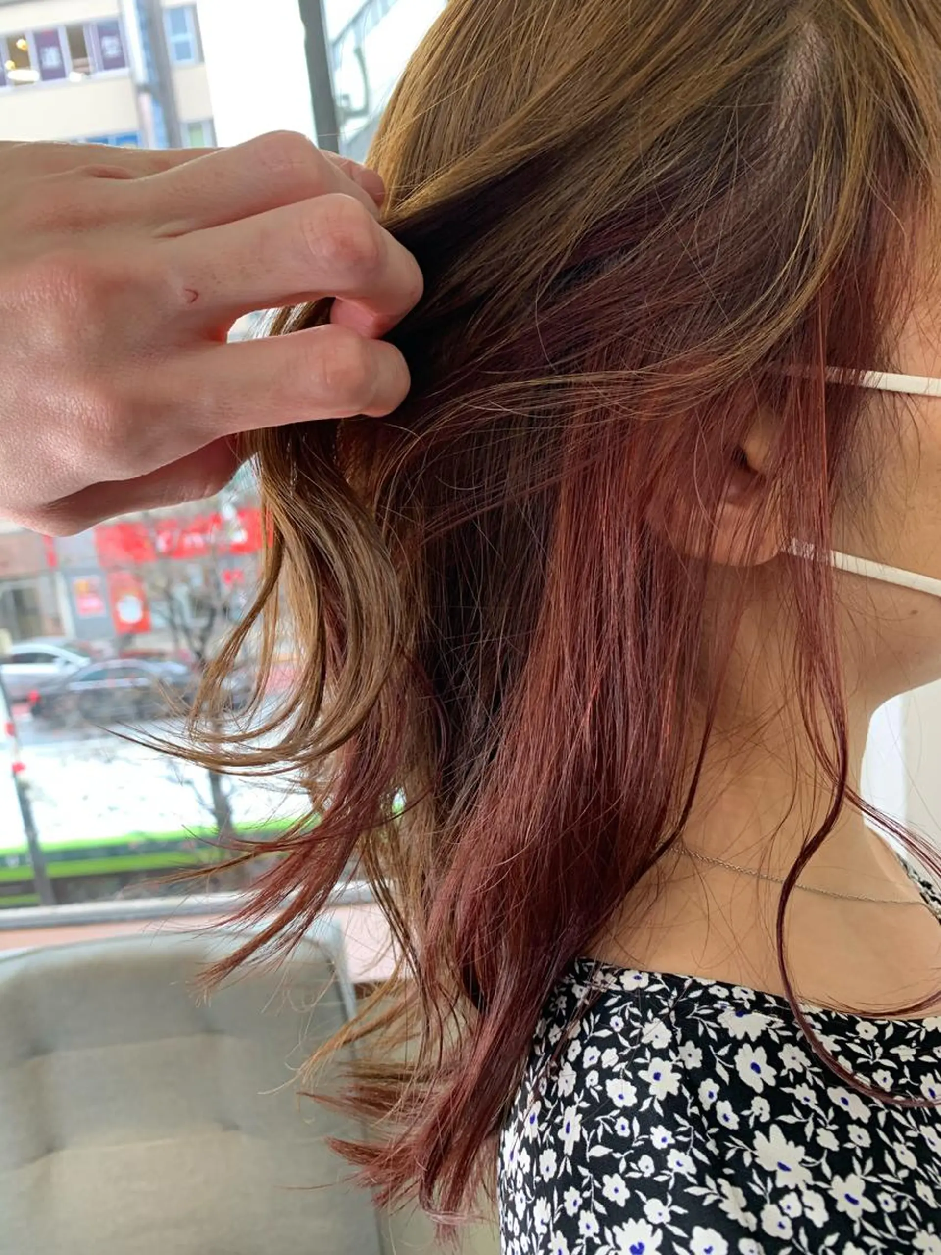 ミディアム ブリーチ特化 ハイトーンRYOYAのヘアスタイル