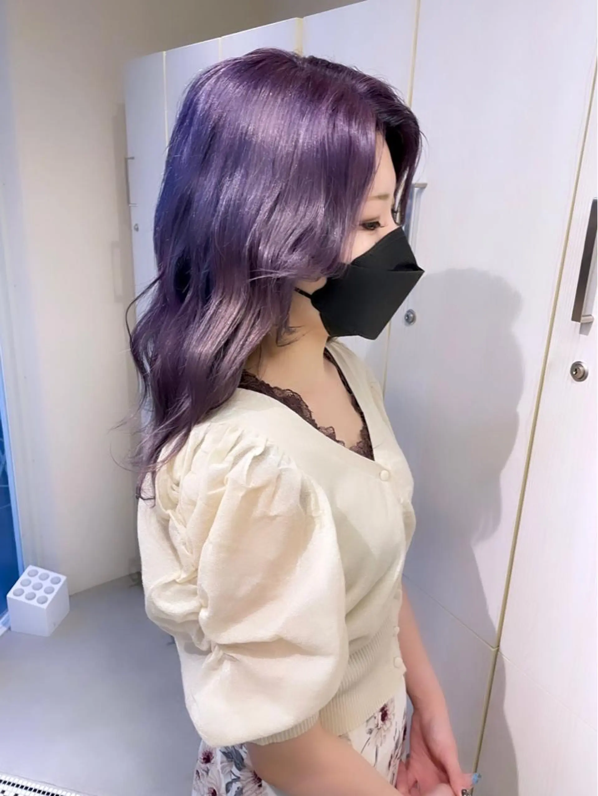 セミロング 韓国風ヘア ヘアカラー ヘアセット Masena所属・💎韓国風レイヤー /ボブ💎Namiのヘアスタイル