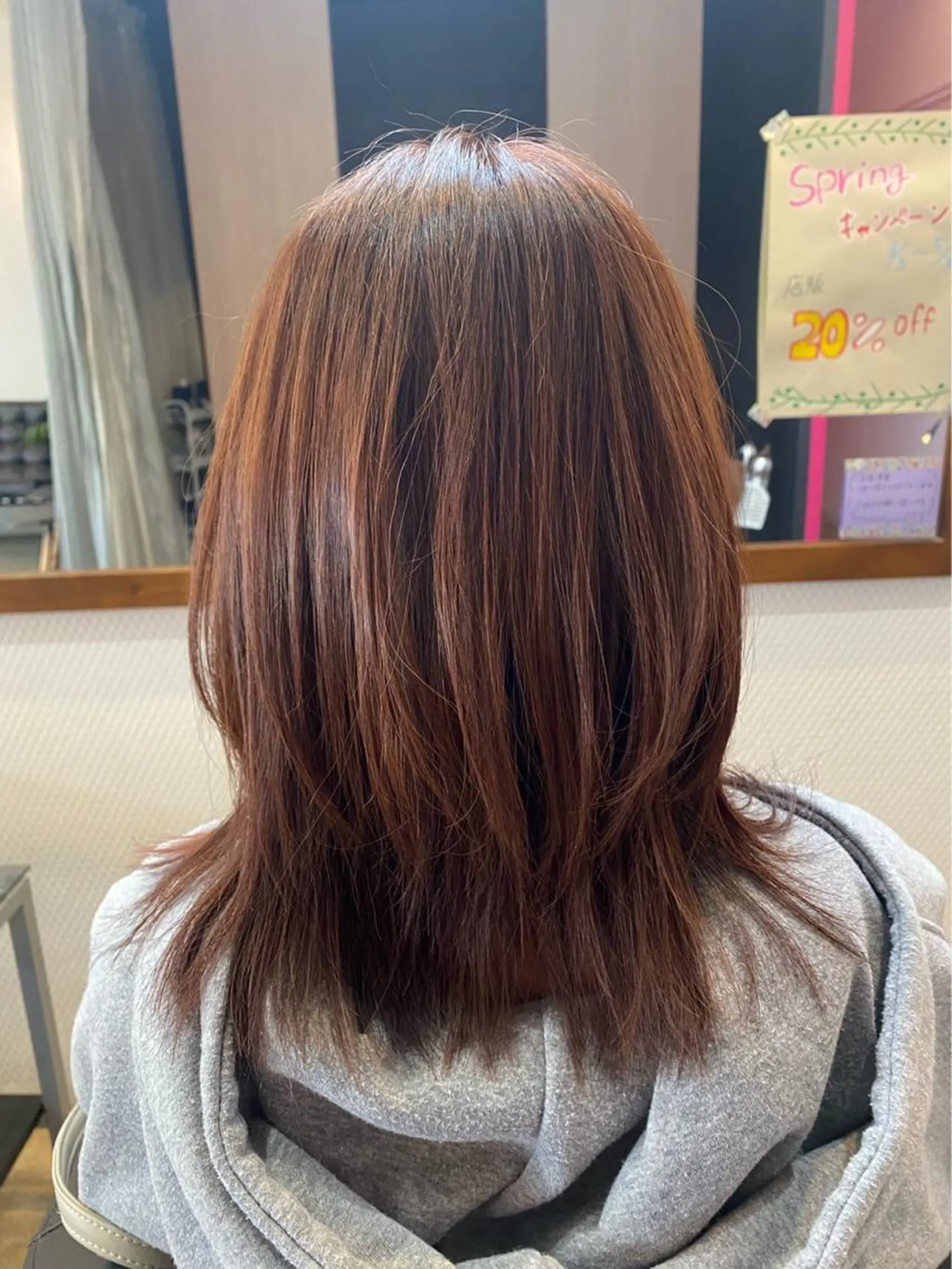 セミロング Venus倉敷店所属・Venus 倉敷店のヘアスタイル