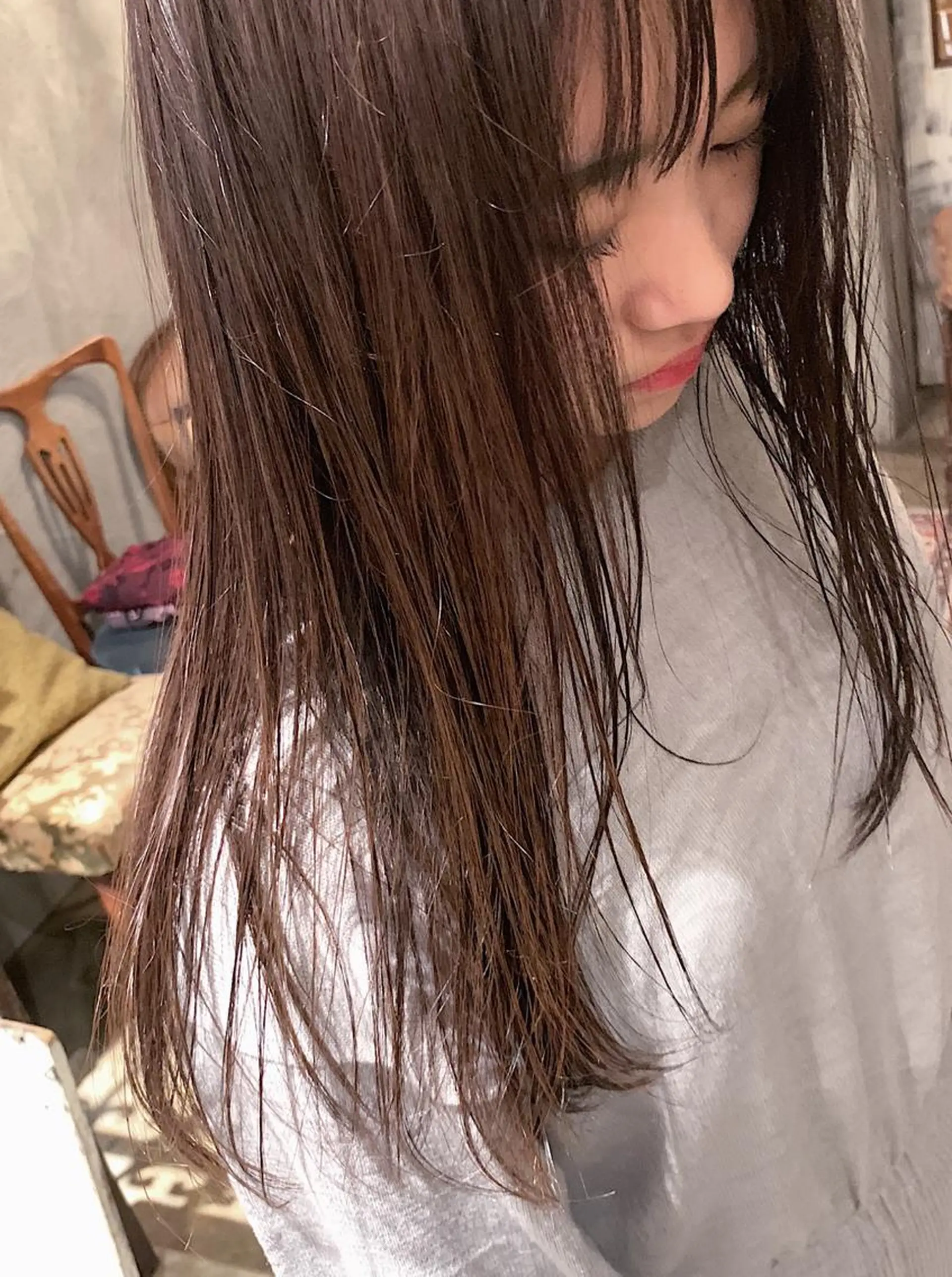 ミディアム カラー 鎌田卓也/髪質改善 /透明感カラーのヘアスタイル