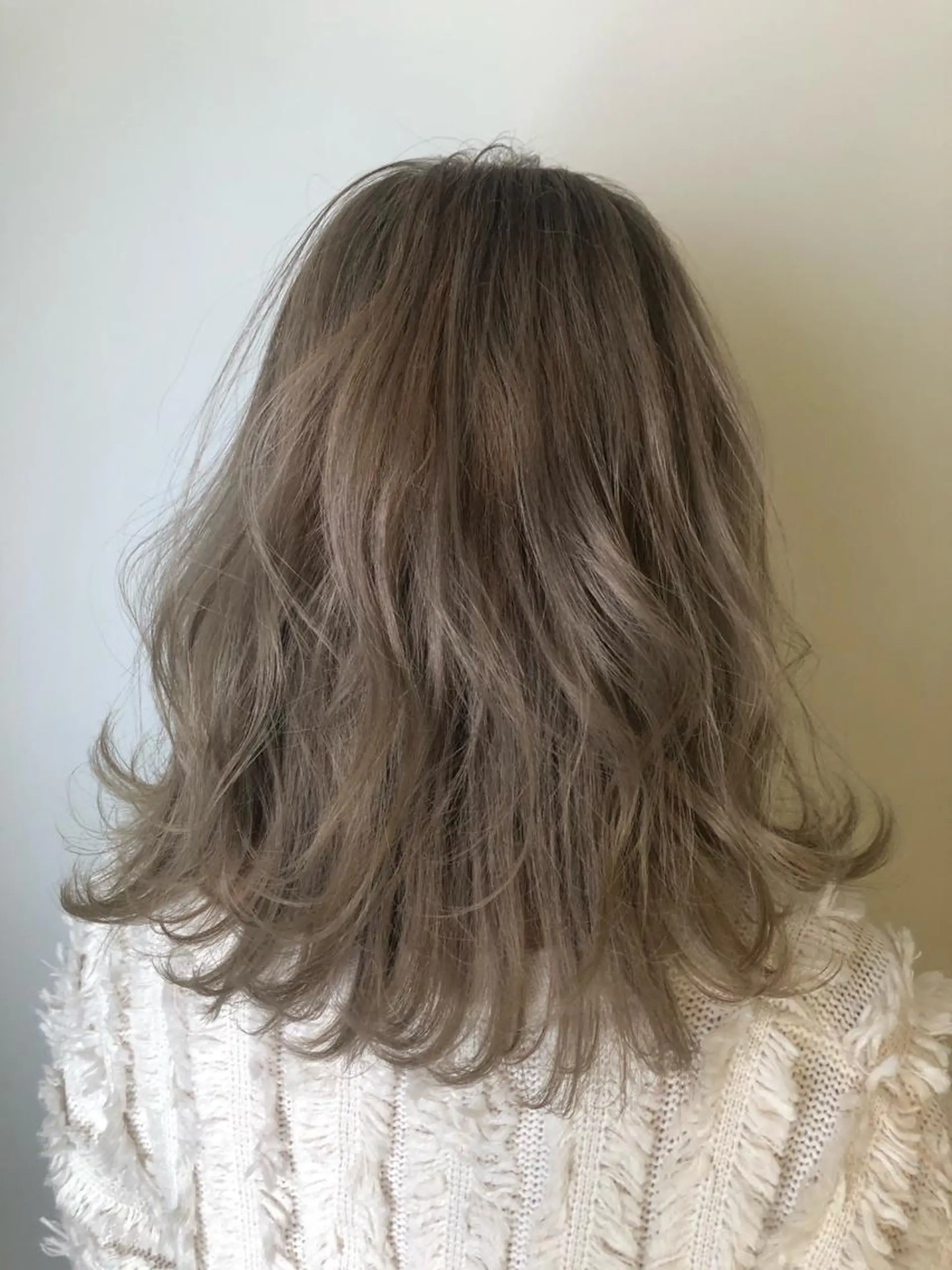 セミロング カラー yuuna/ ハッシュカット🎀のヘアスタイル