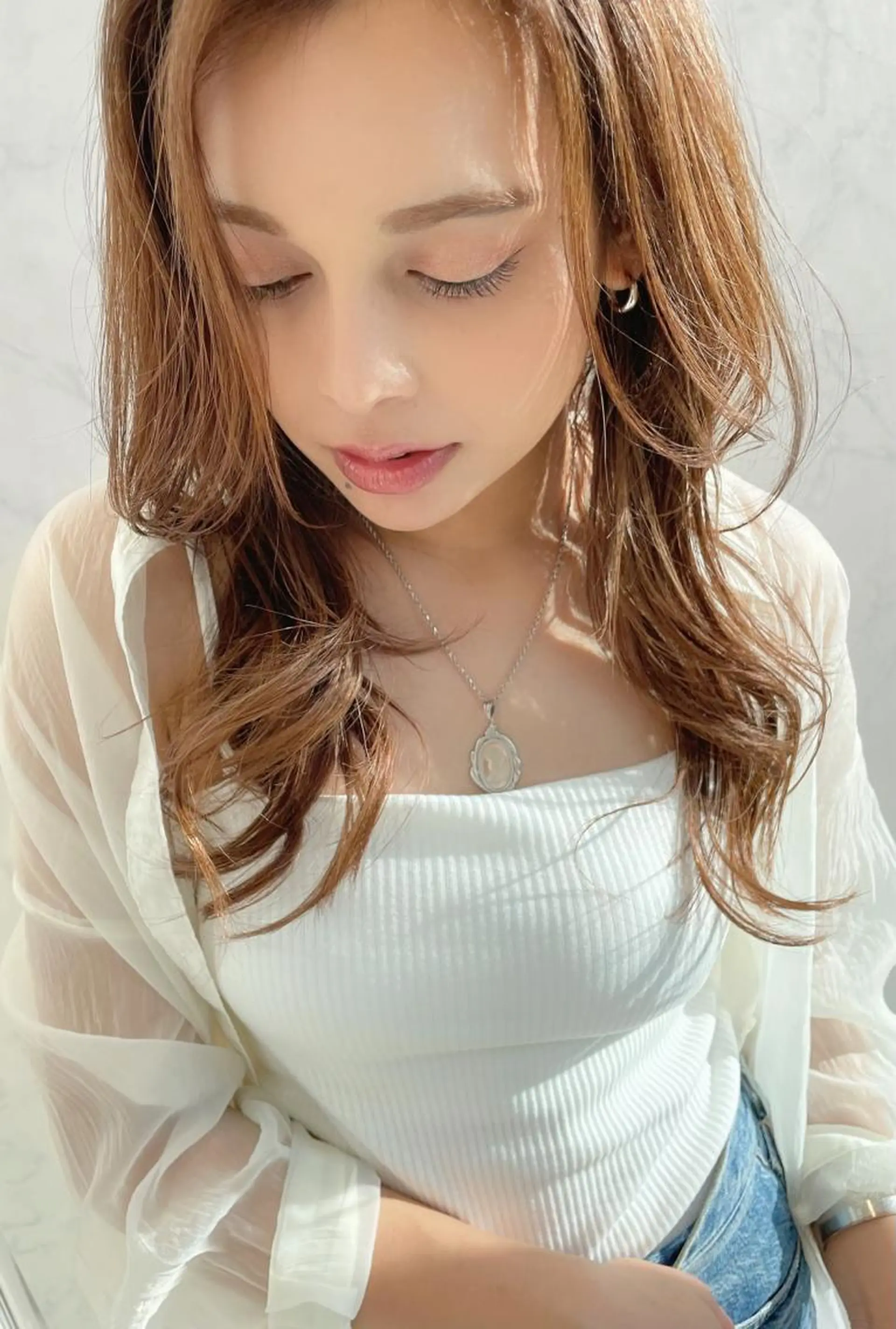 ロング チダアキフミ Ash大森のヘアスタイル