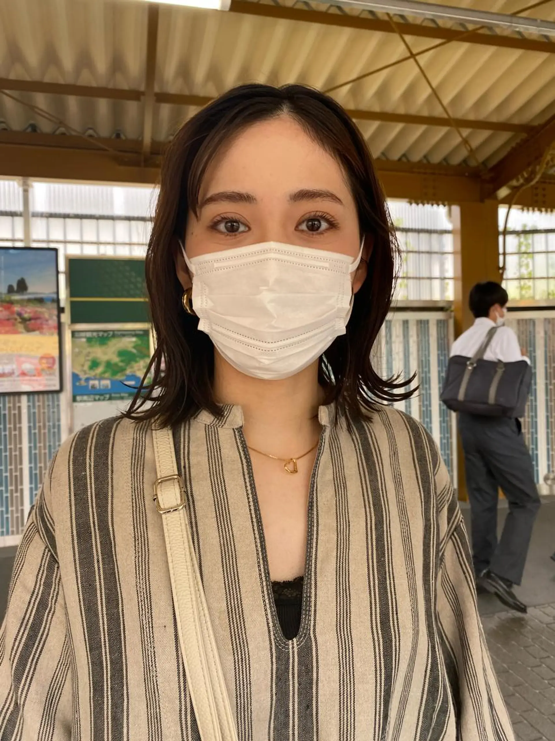 ミディアム カラー ヘアアレンジ アイブロウ Natural仙台長町店所属・shoji༄ mikuのヘアスタイル