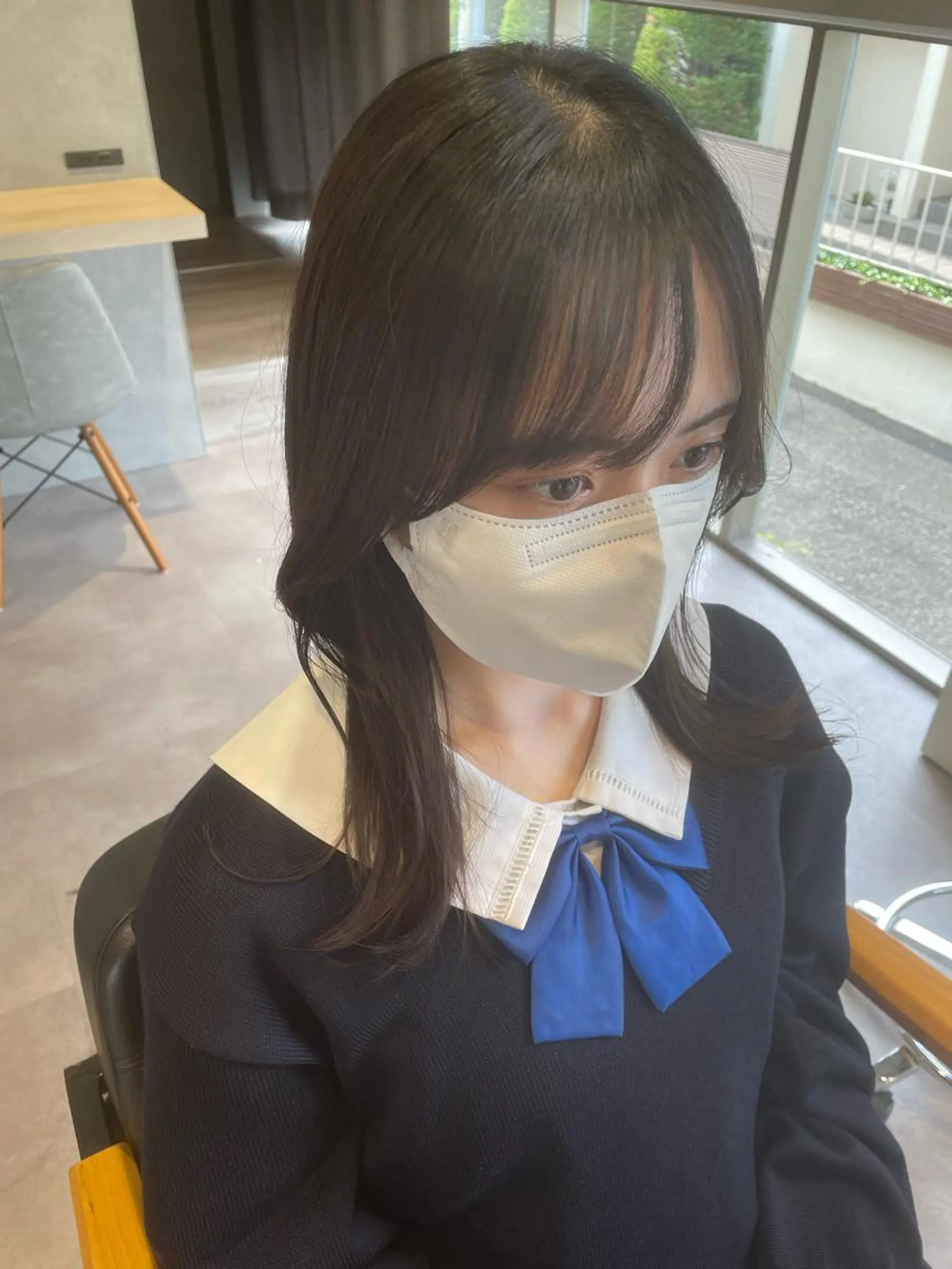 ロング カラー 透明感カラー 韓国風ヘア カット トリートメント 韓国風/オシャレ /縮毛矯正/滝口琴未のヘアスタイル