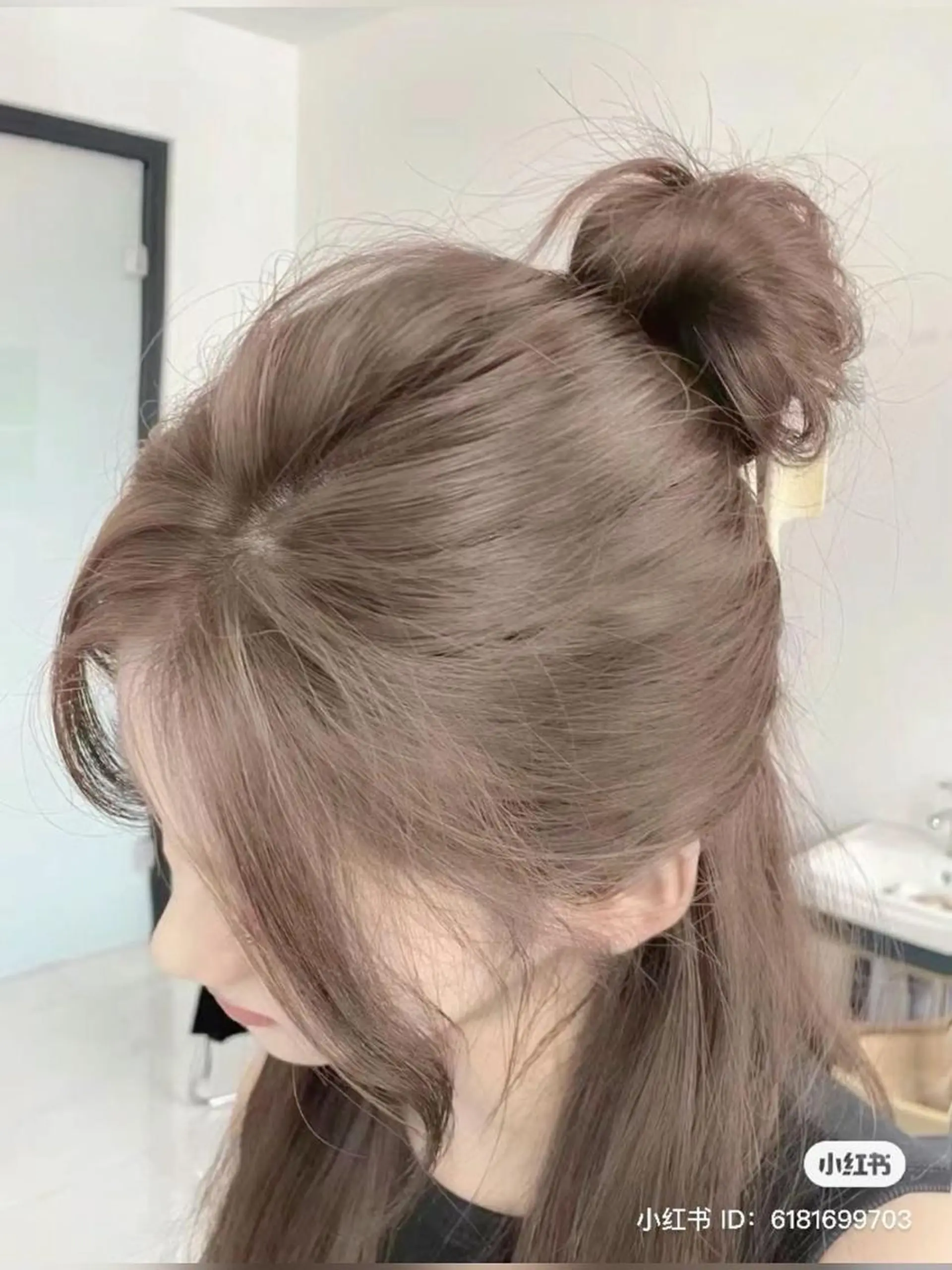 ロング カラー ヘアカラー トリートメント モテ髪💕ハイトーン ベージュ yuriaのヘアスタイル