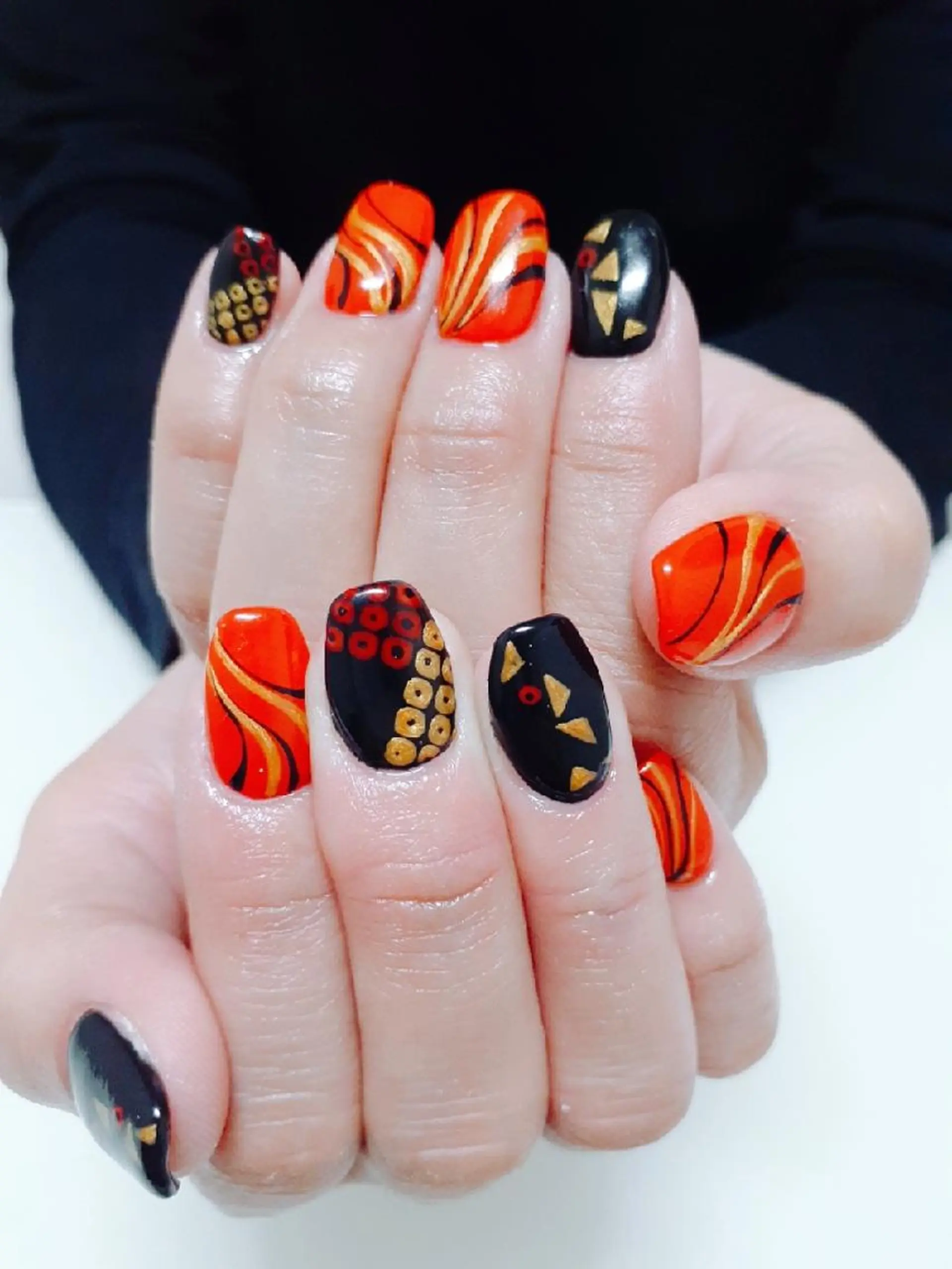 ネイル ハンドネイル フットネイル serapia所属・新家 美紀のネイルデザイン