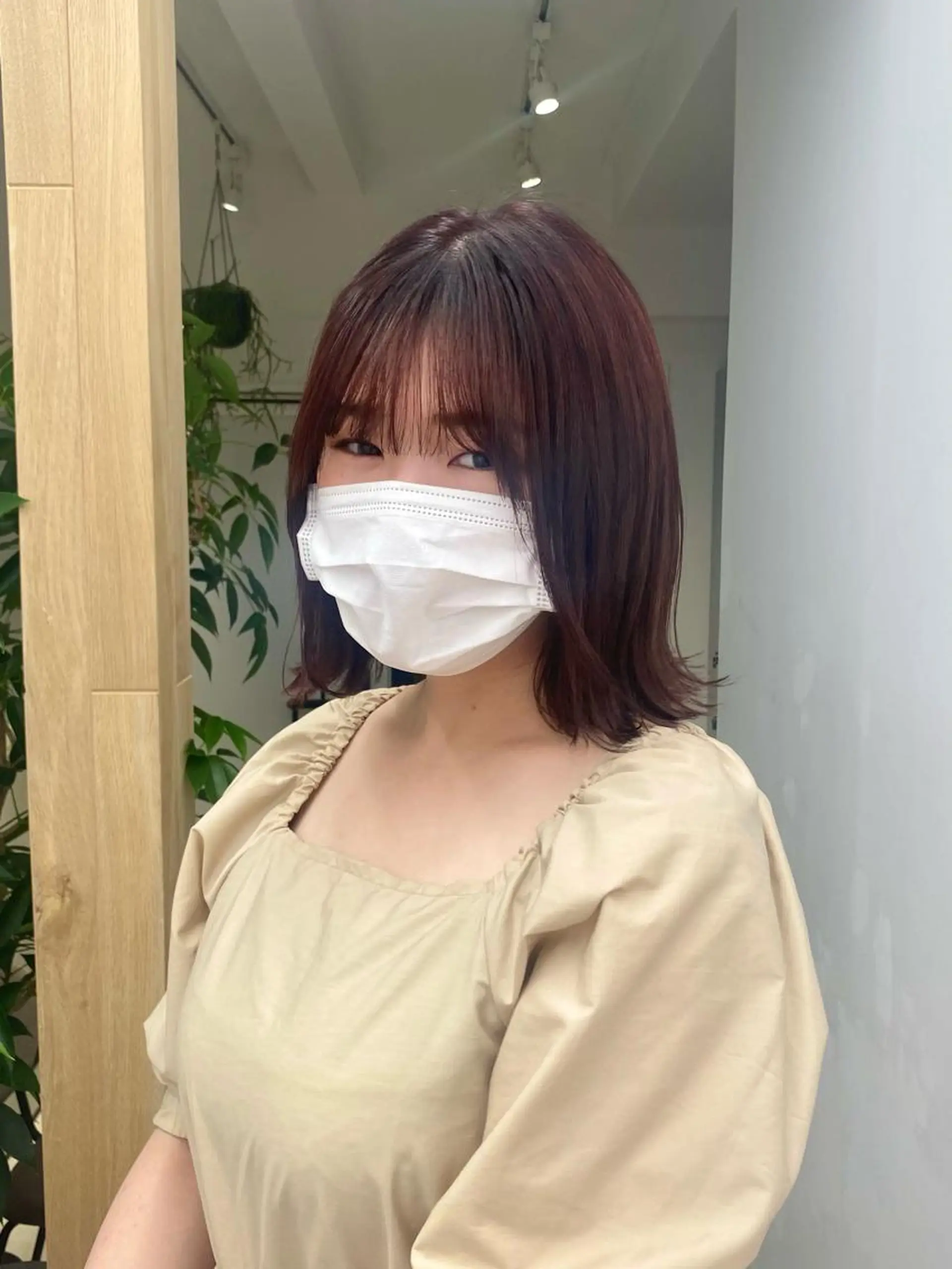 ミディアム カラー noa/ 渋谷のヘアスタイル