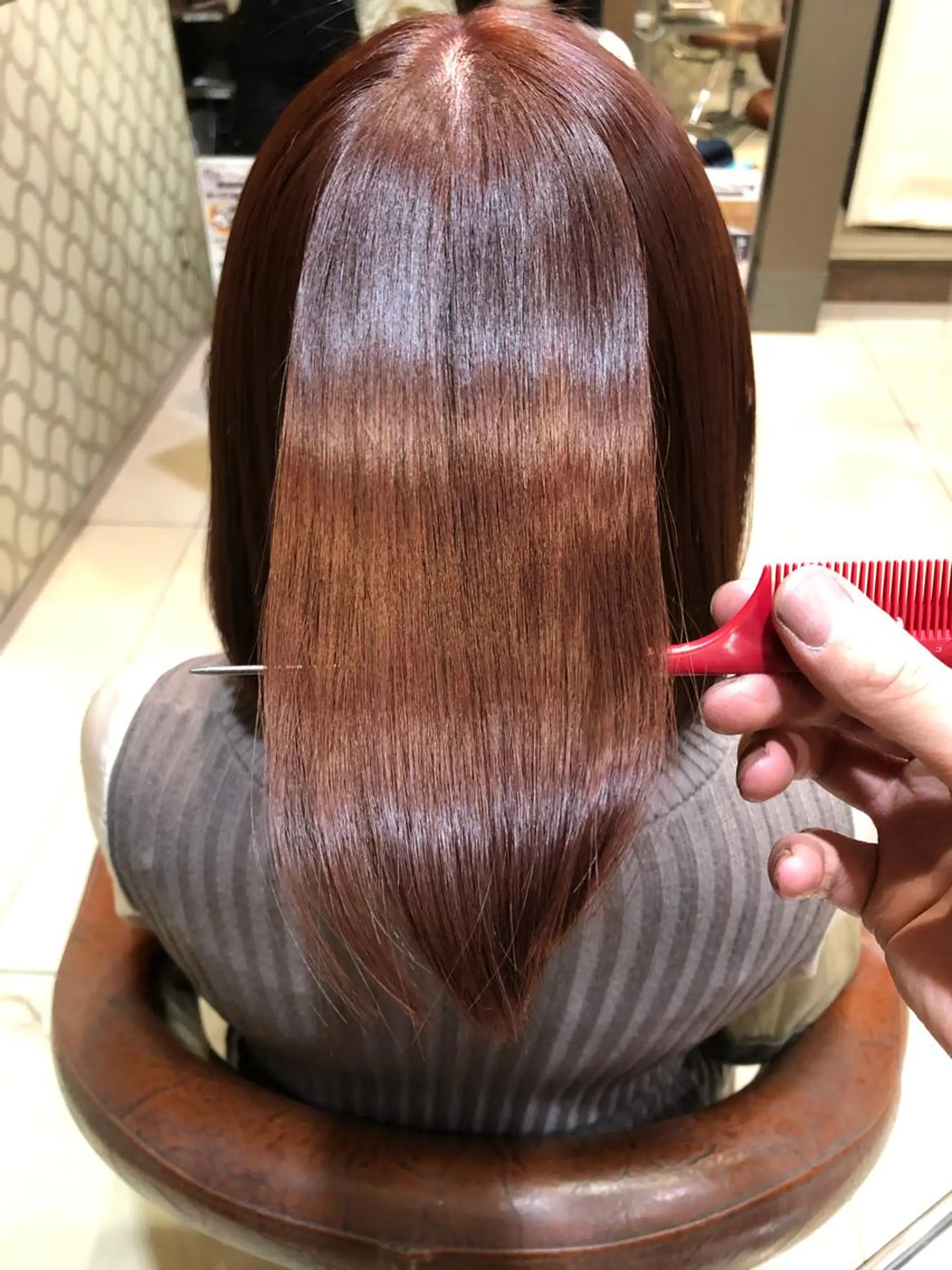 ミディアム カラー ANKHCROSS新宿店【アンククロス】所属・メンズパーマ スペシャリスト大塚のヘアスタイル