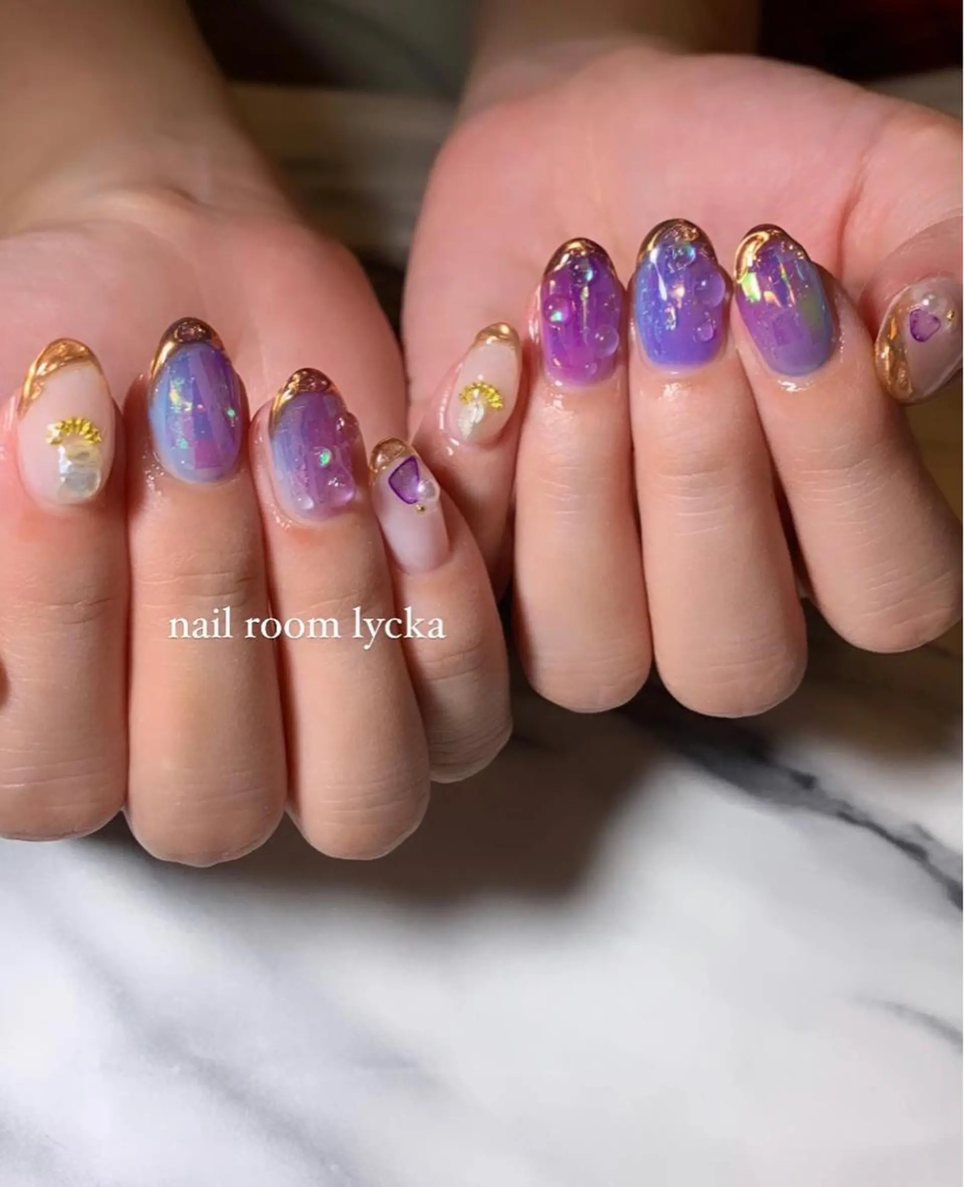 ネイル ﾈｲﾙﾙｰﾑﾘｯｶ 𝐦𝐚𝐲𝐮のネイルデザイン