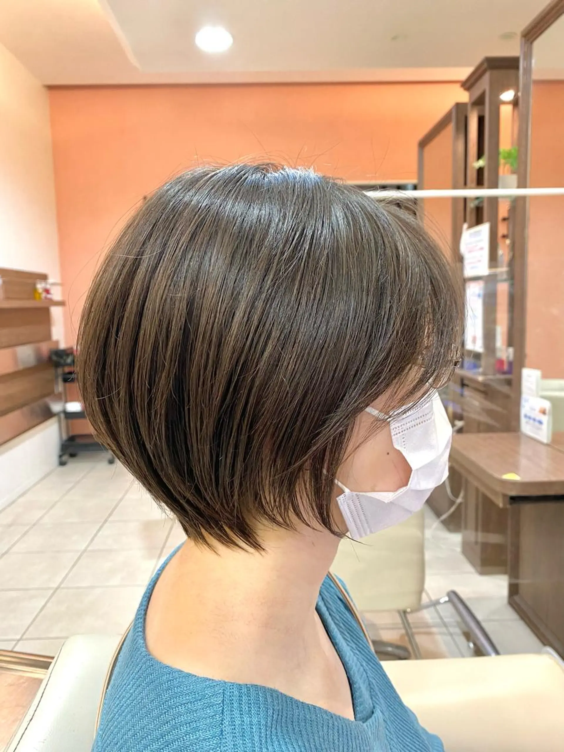 ショート ショートボブ ボブ ハイライト ショートヘア カット ヘアカラー トリートメント 《大人気髪質改善》 プログレス国分寺店のヘアスタイル