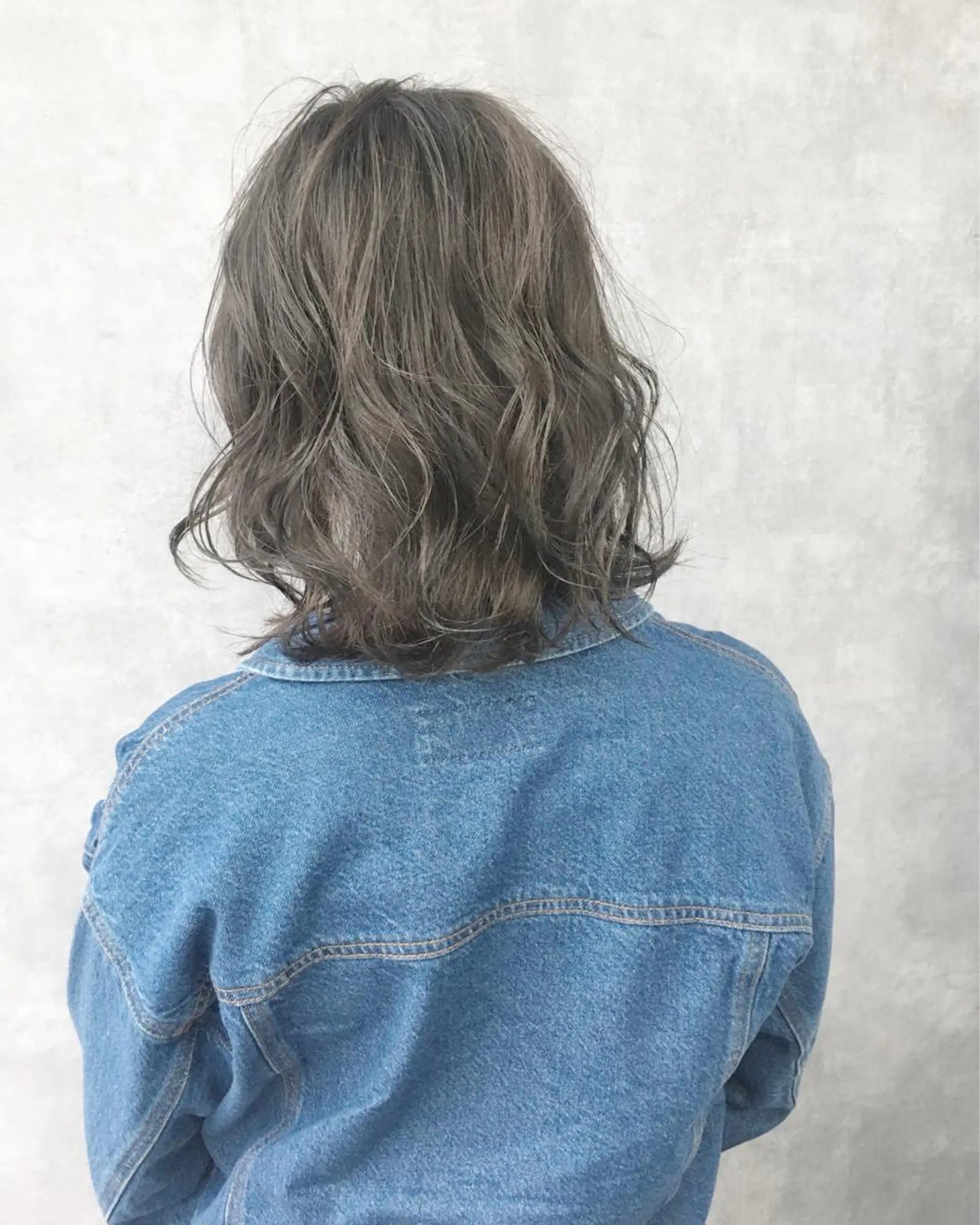 ミディアム カラー レイヤーカット BLend 渋谷のヘアスタイル