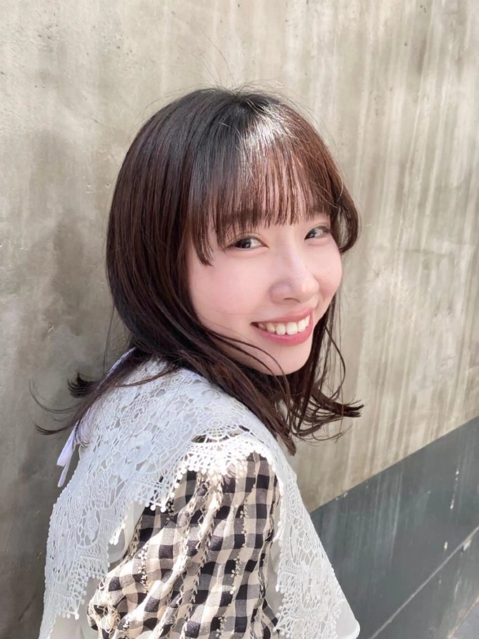 ミディアム カラー ヘアアレンジ 🎀ブリーチなし 透明感🎀yuhiのヘアスタイル