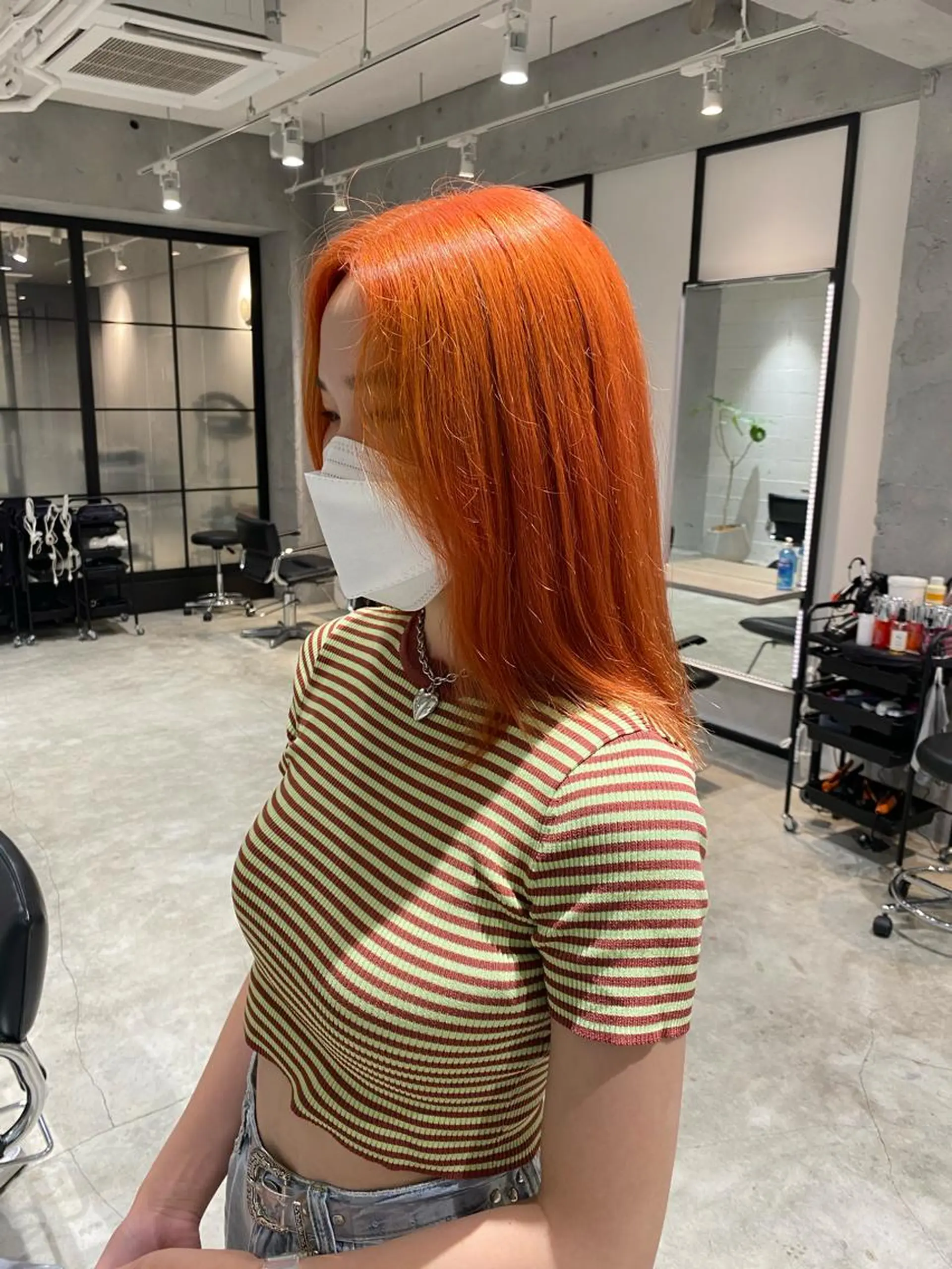 カラー 髪質改善/縮毛矯正 レイヤー/松川匠のヘアスタイル