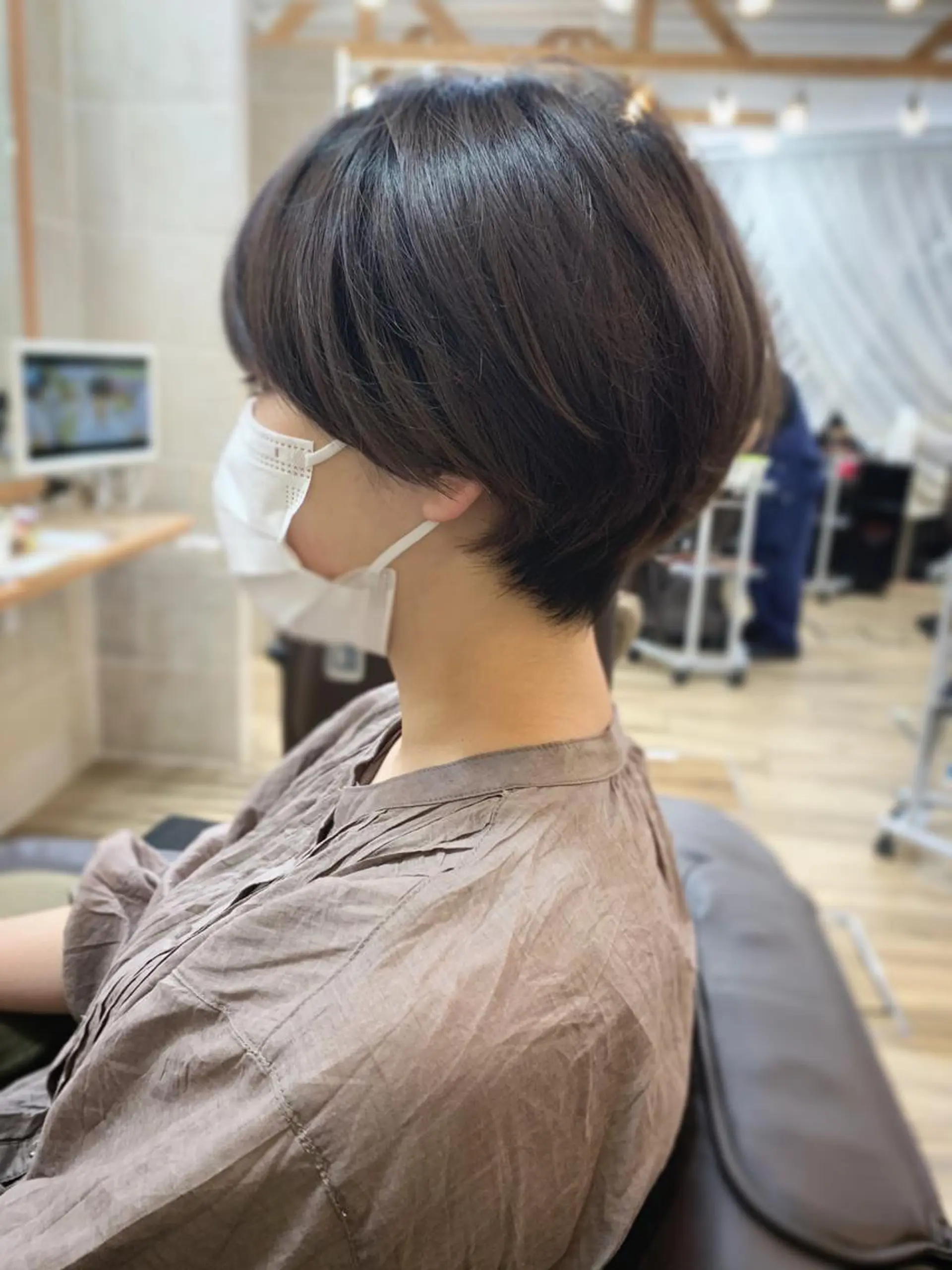 ショート ショートヘア カット ヘアカラー トリートメント 平尾 拓也のヘアスタイル